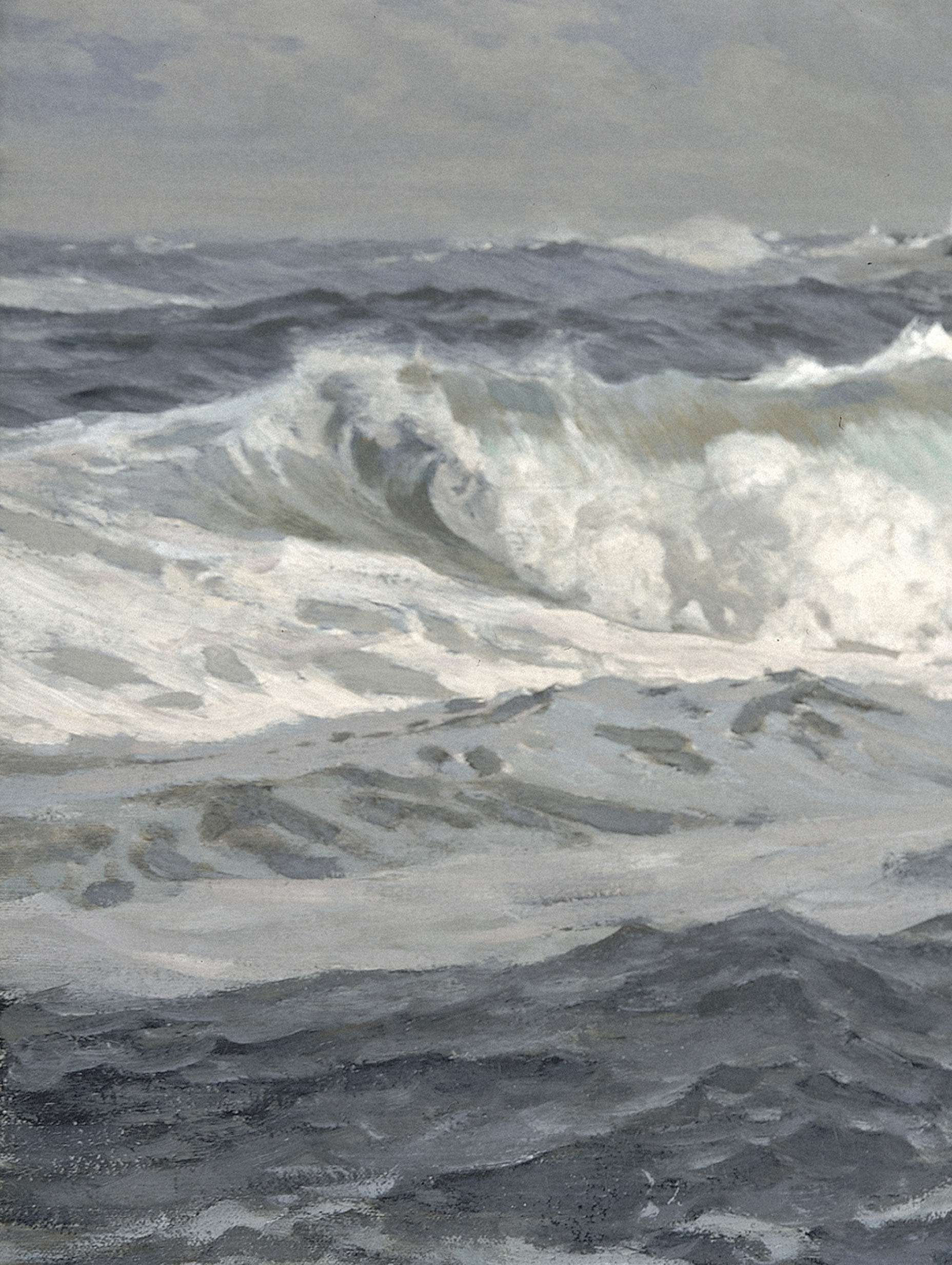 Southwesterly Gale, St. Ives Frederick Judd Waugh Art Print
