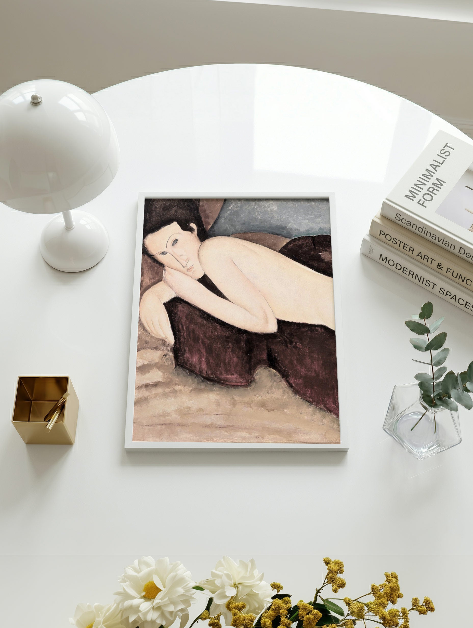 Liggende akt bakfra – Amedeo Modigliani