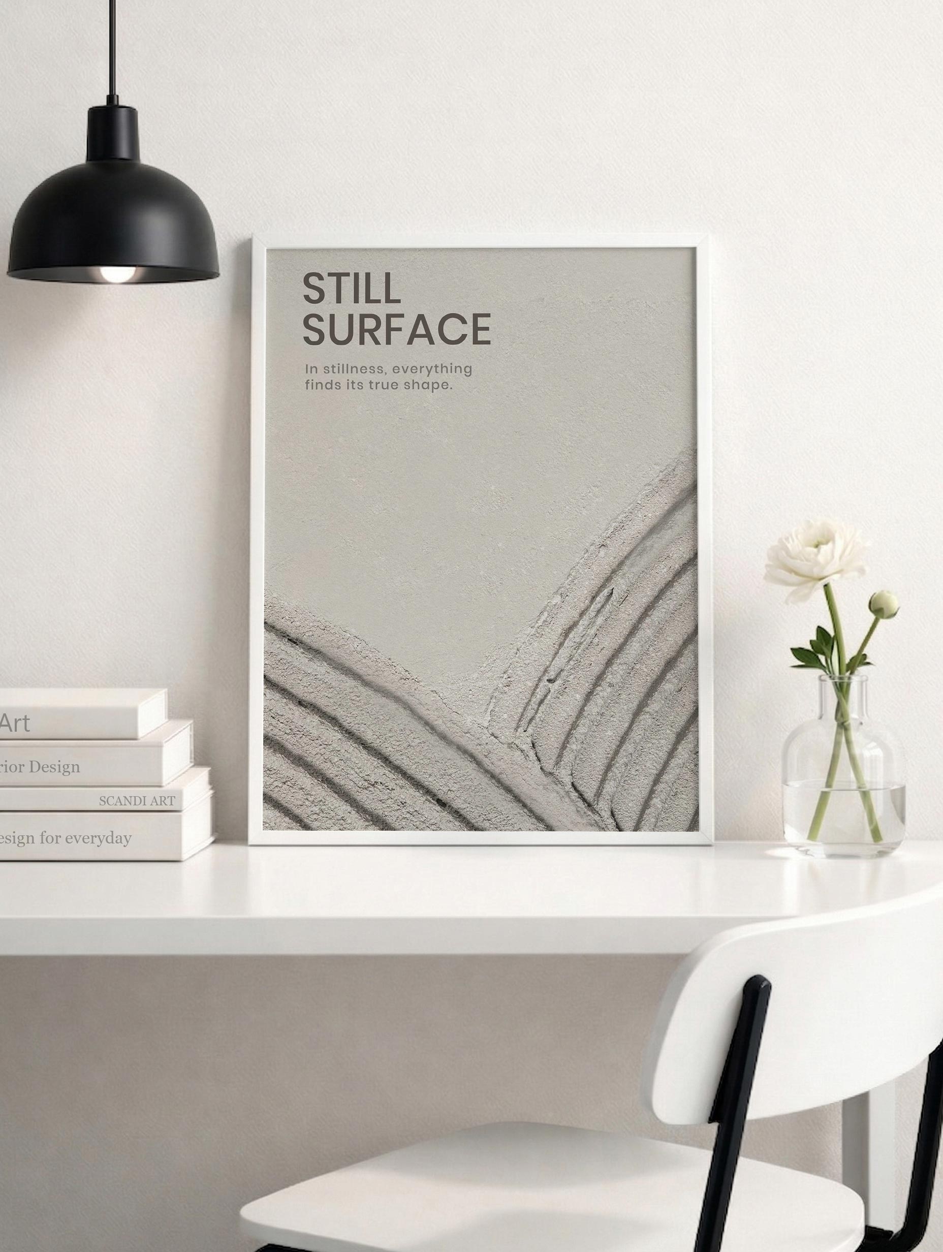 Stille Overflate Plakat