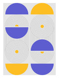 Santorini-plakat Arkitekturplakat