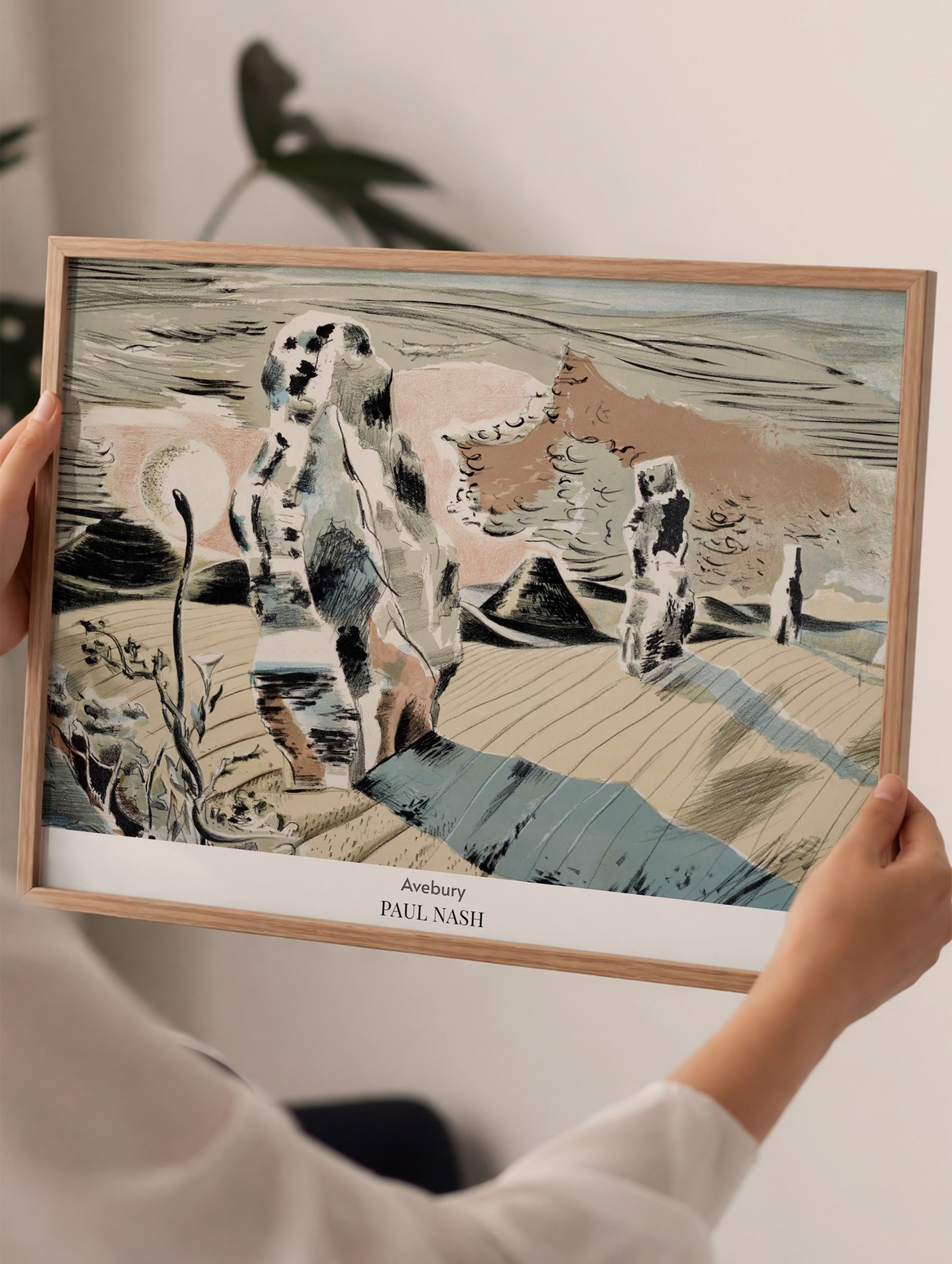Santorini-plakat Arkitekturplakat