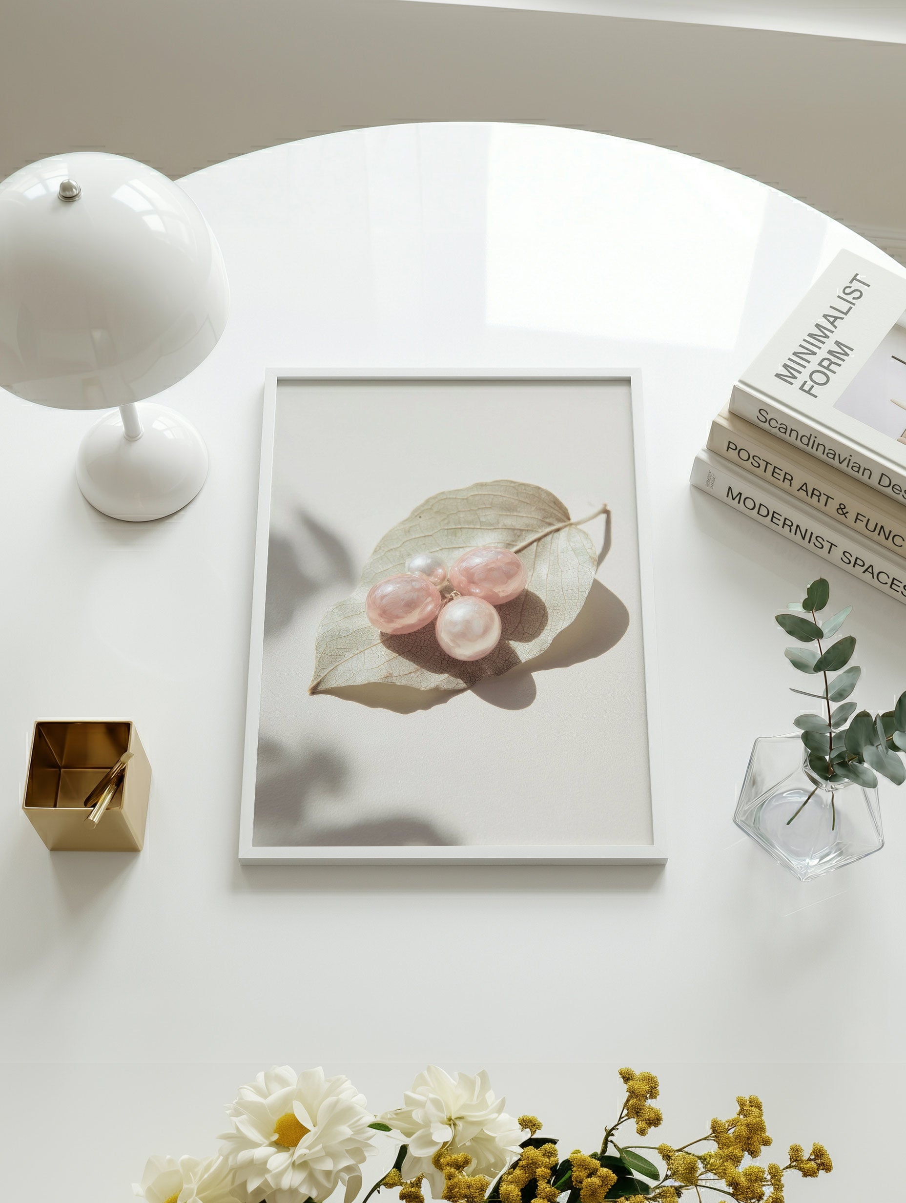 Lagniappe perle øredobber plakat