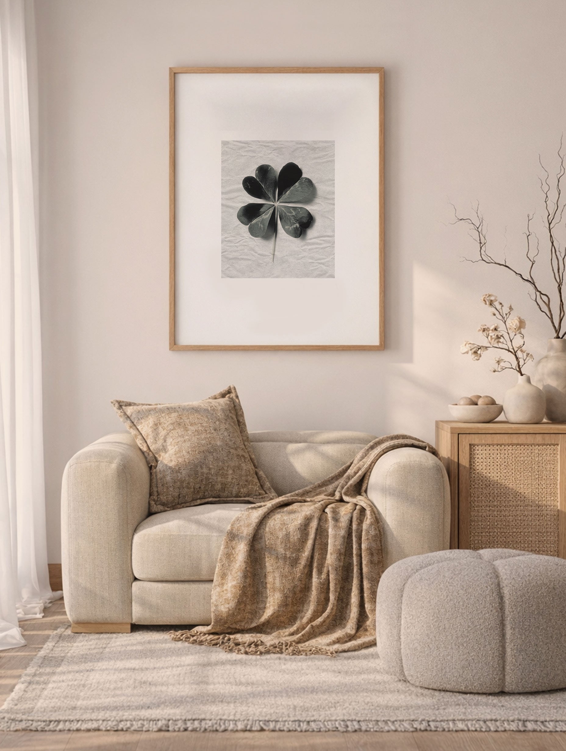 Four-Leaf Clover Poster