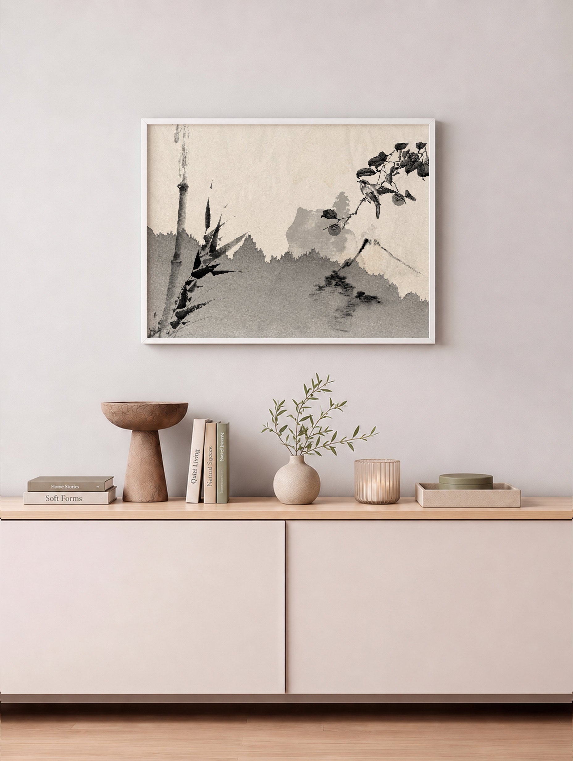 Bird Ink Art Poster