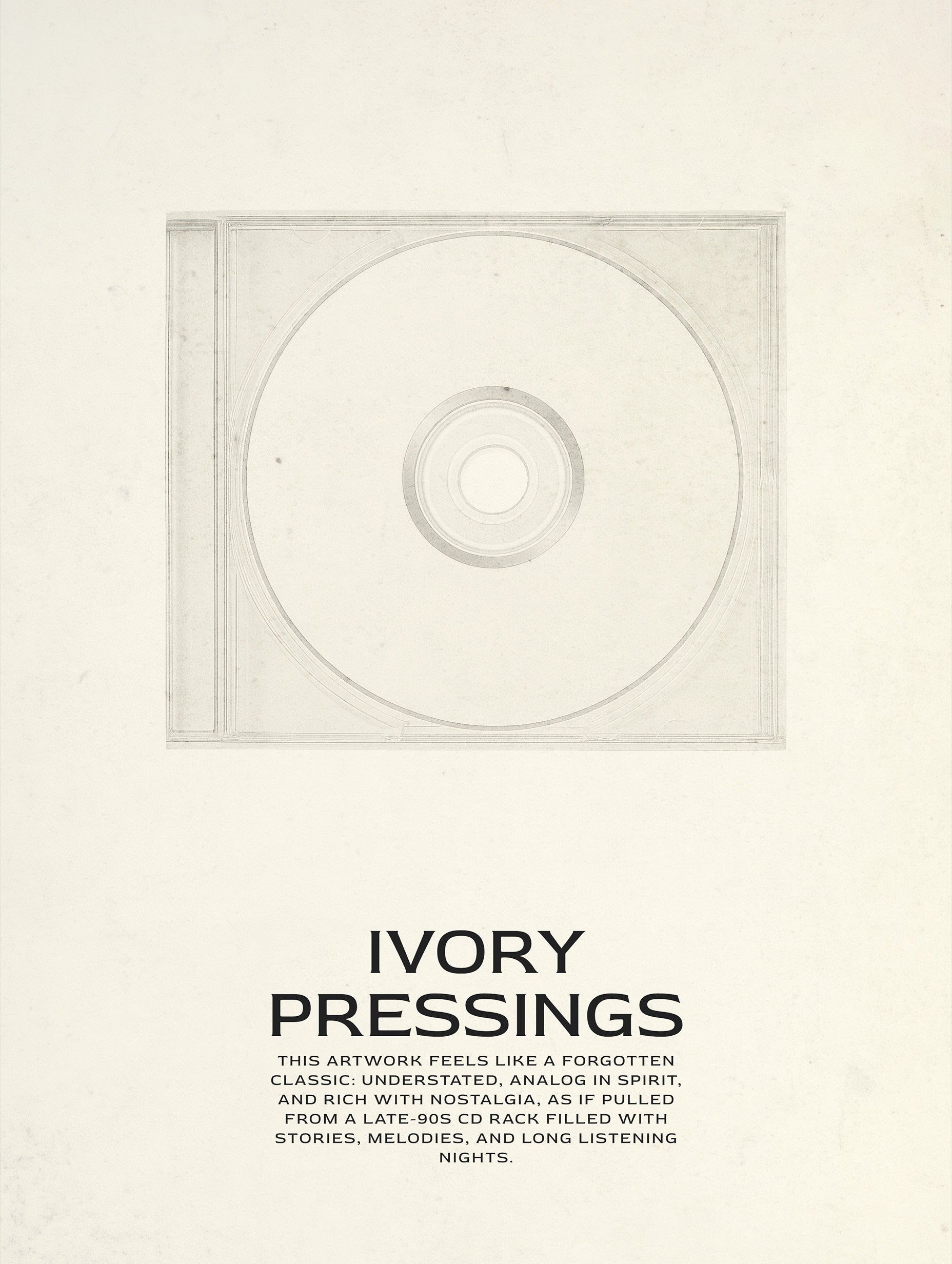 Ivory Pressings Retro Wall Art