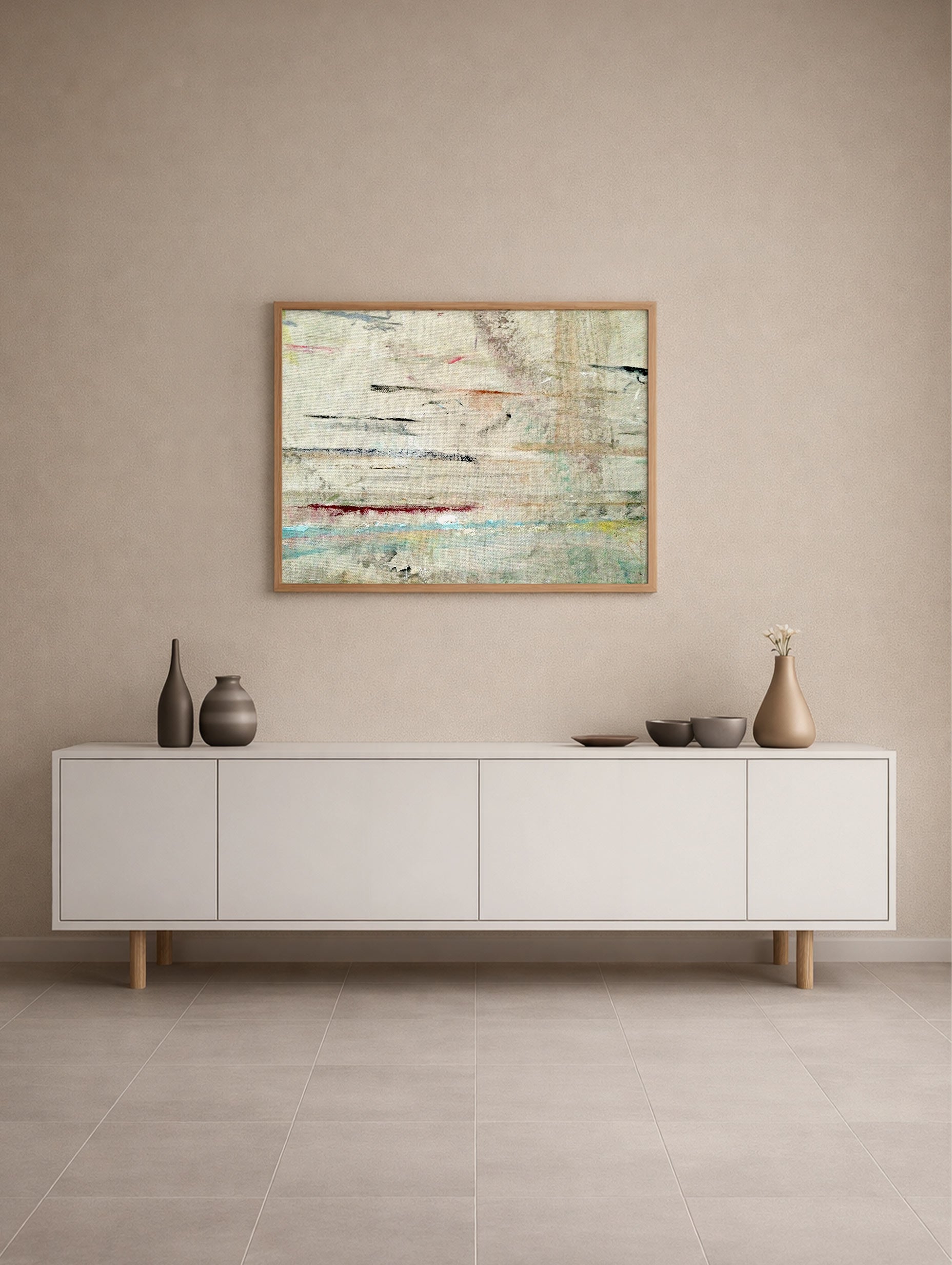 Abstract Painting Art Print Mockup