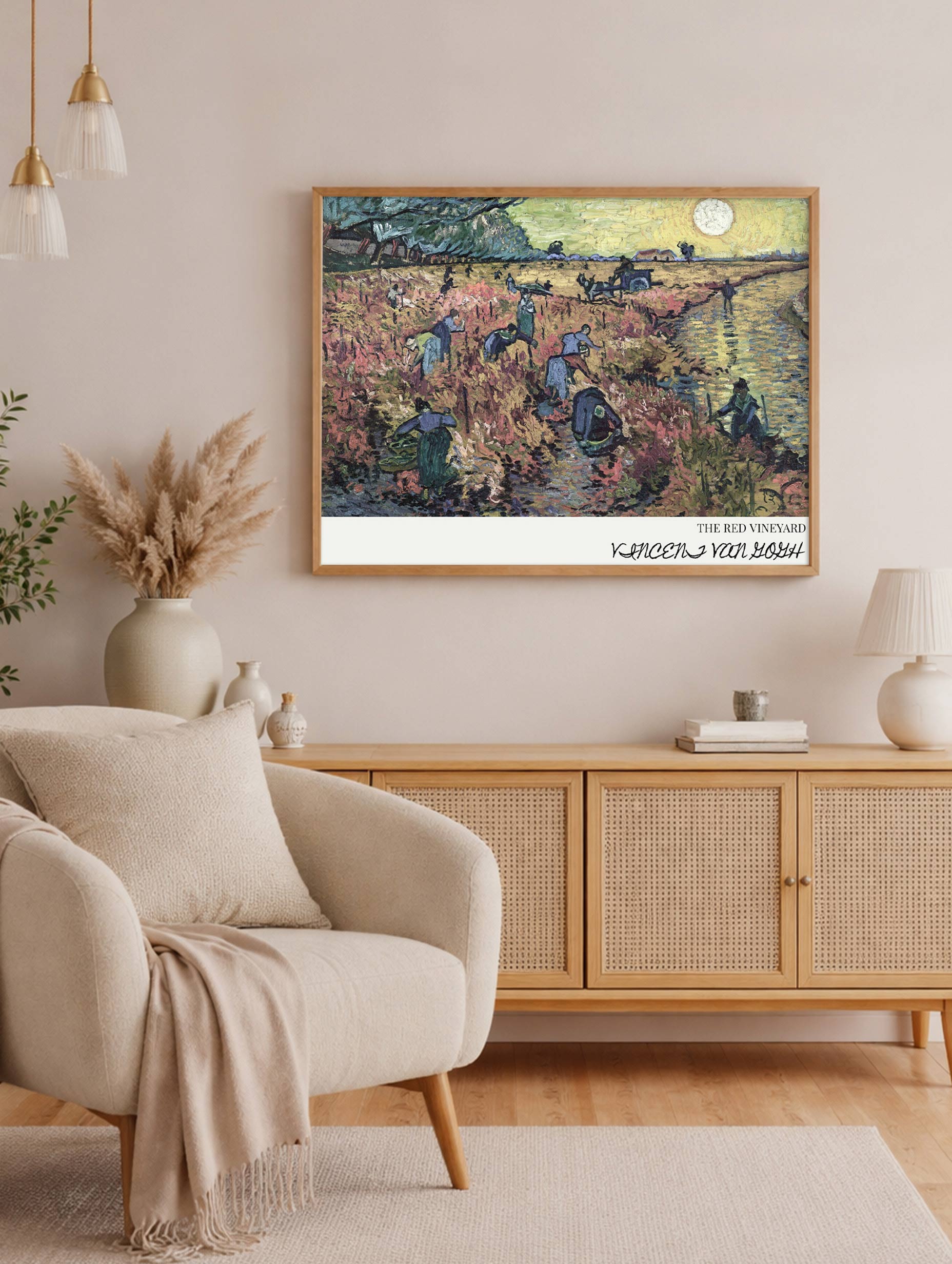Den røde vingården - Van Gogh
