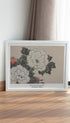 Flowers from Momoyogusa Kamisaka Sekka Art Print Mockup