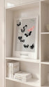 Japanese Butterfly Kamisaka Sekka Art Print Mockup