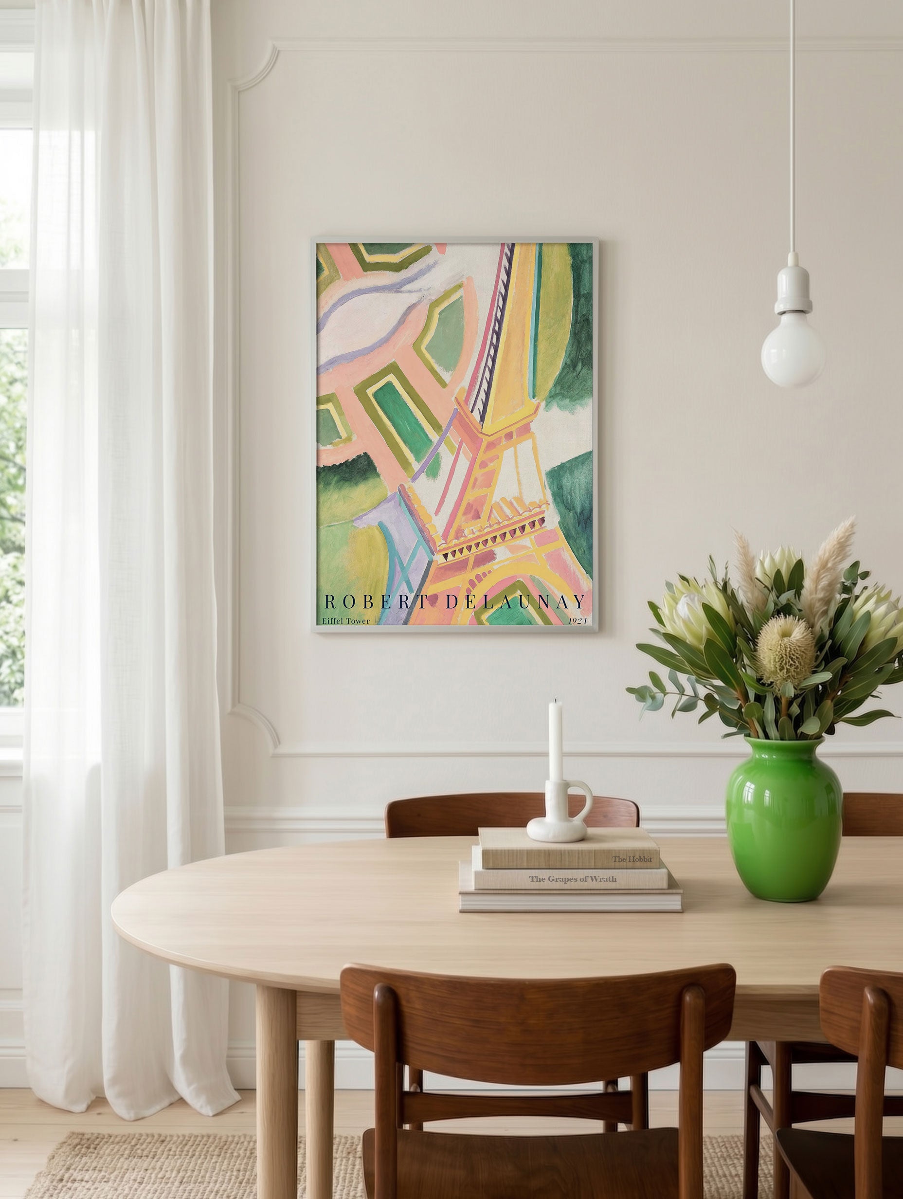 Eiffel Tower – Robert Delaunay Art Print Mockup