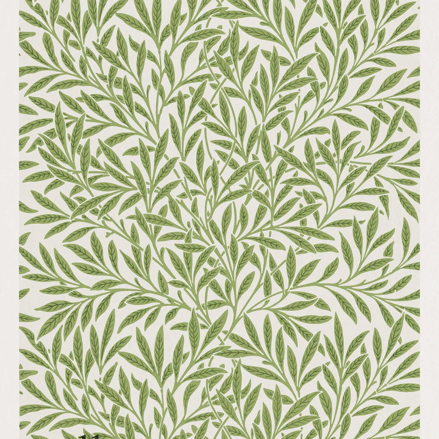 Willow Pattern William Morris Art Print