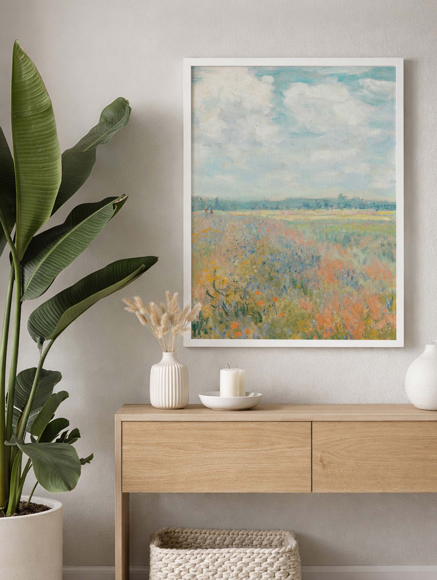 Valmueenger ved Argenteuil (Coquelicots) - Claude Monet