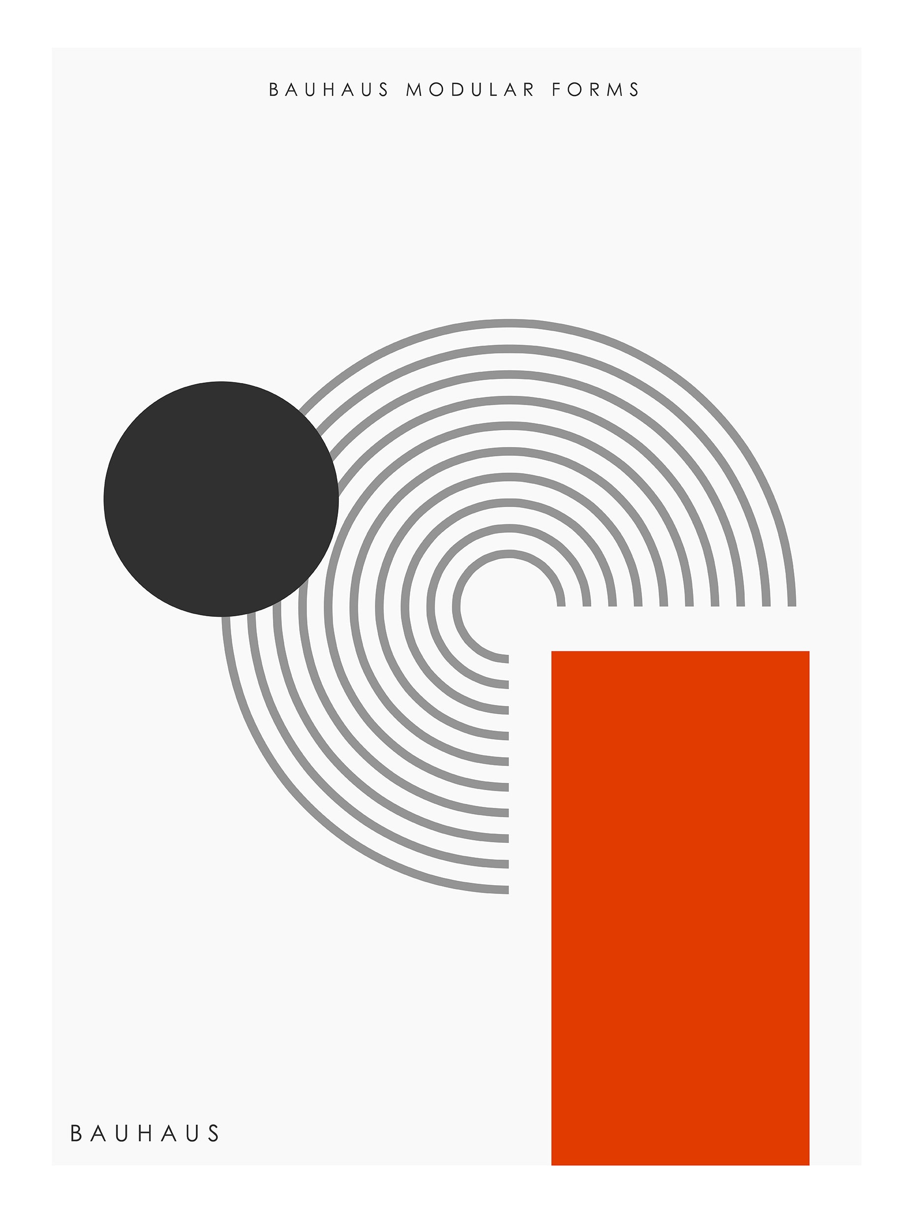 Santorini-plakat Arkitekturplakat