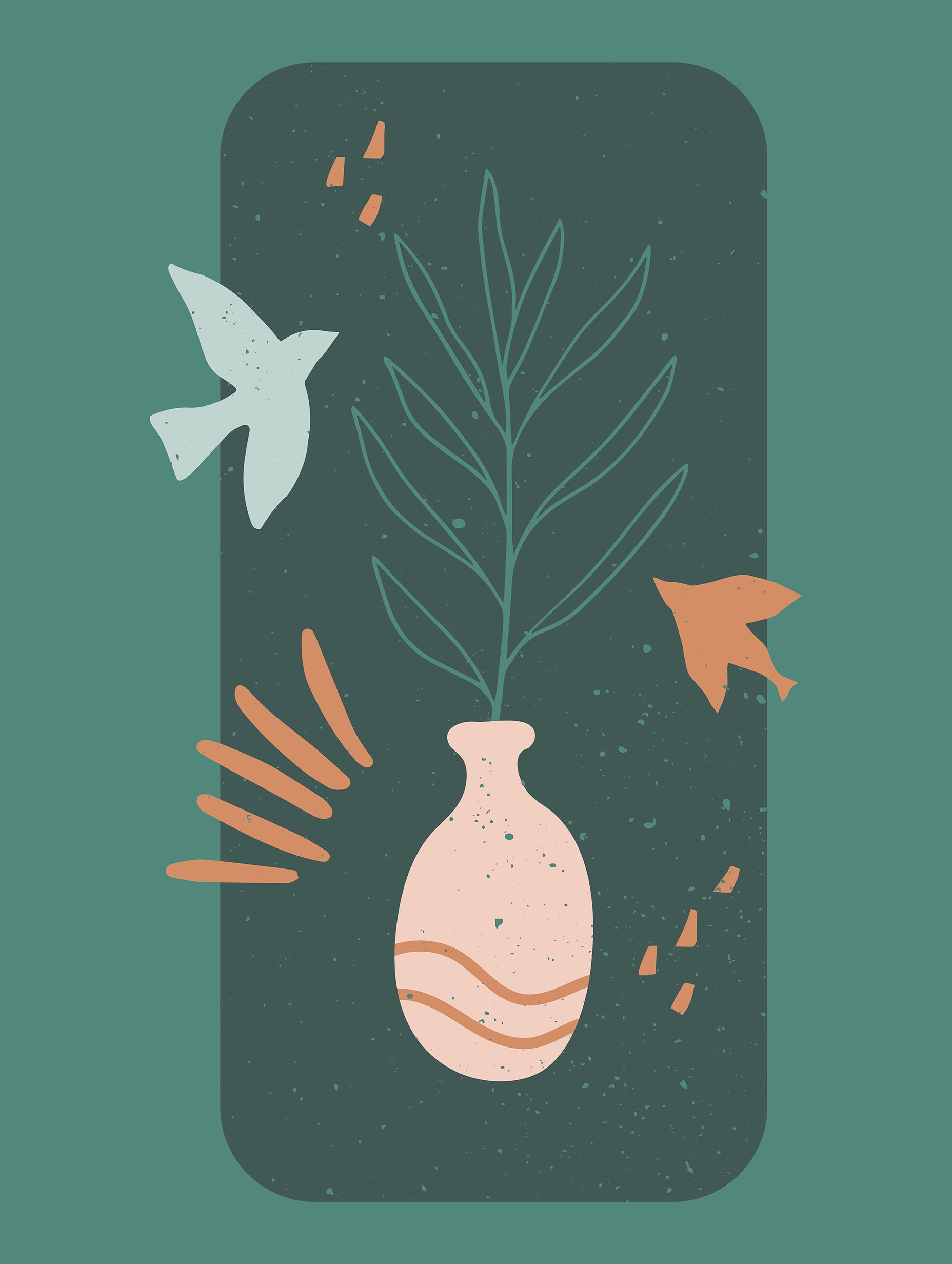 Vase Form Poster