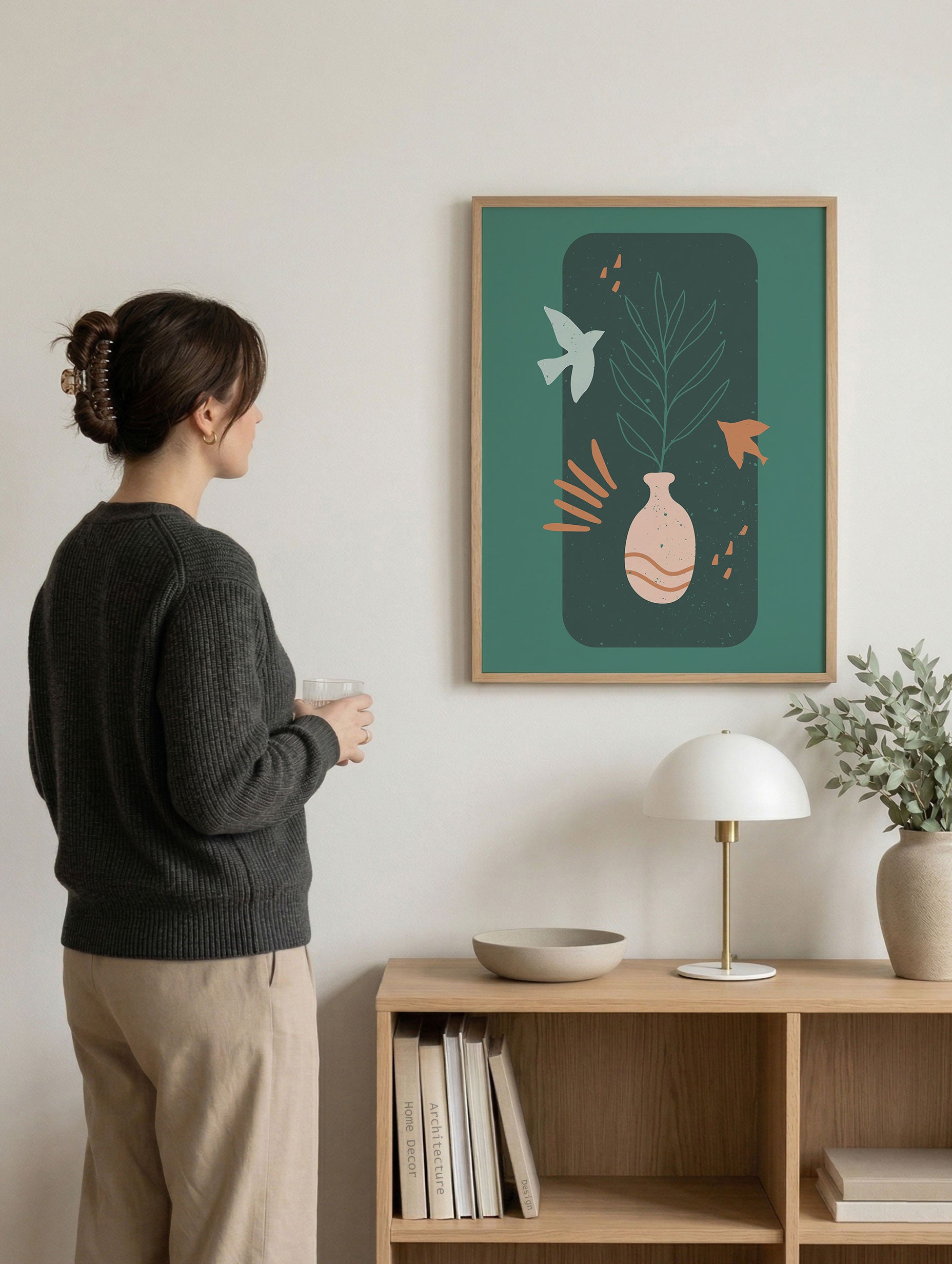 Vase Form Poster