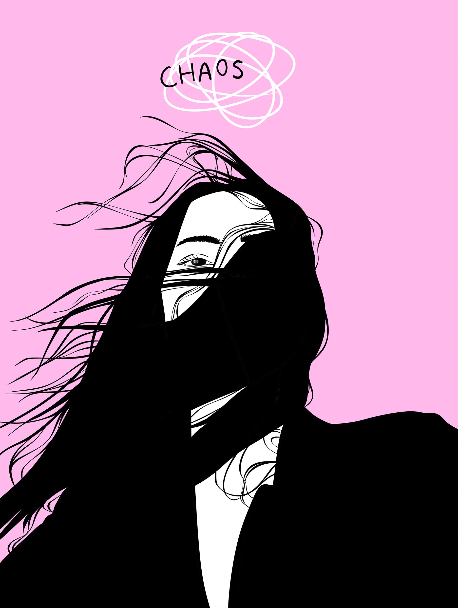 Lisen Vennesland - Chaos Poster