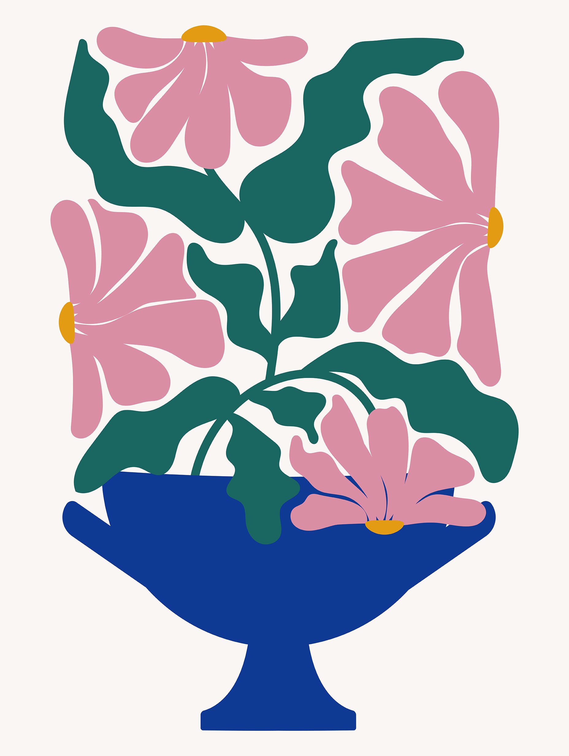 Santorini-plakat Arkitekturplakat