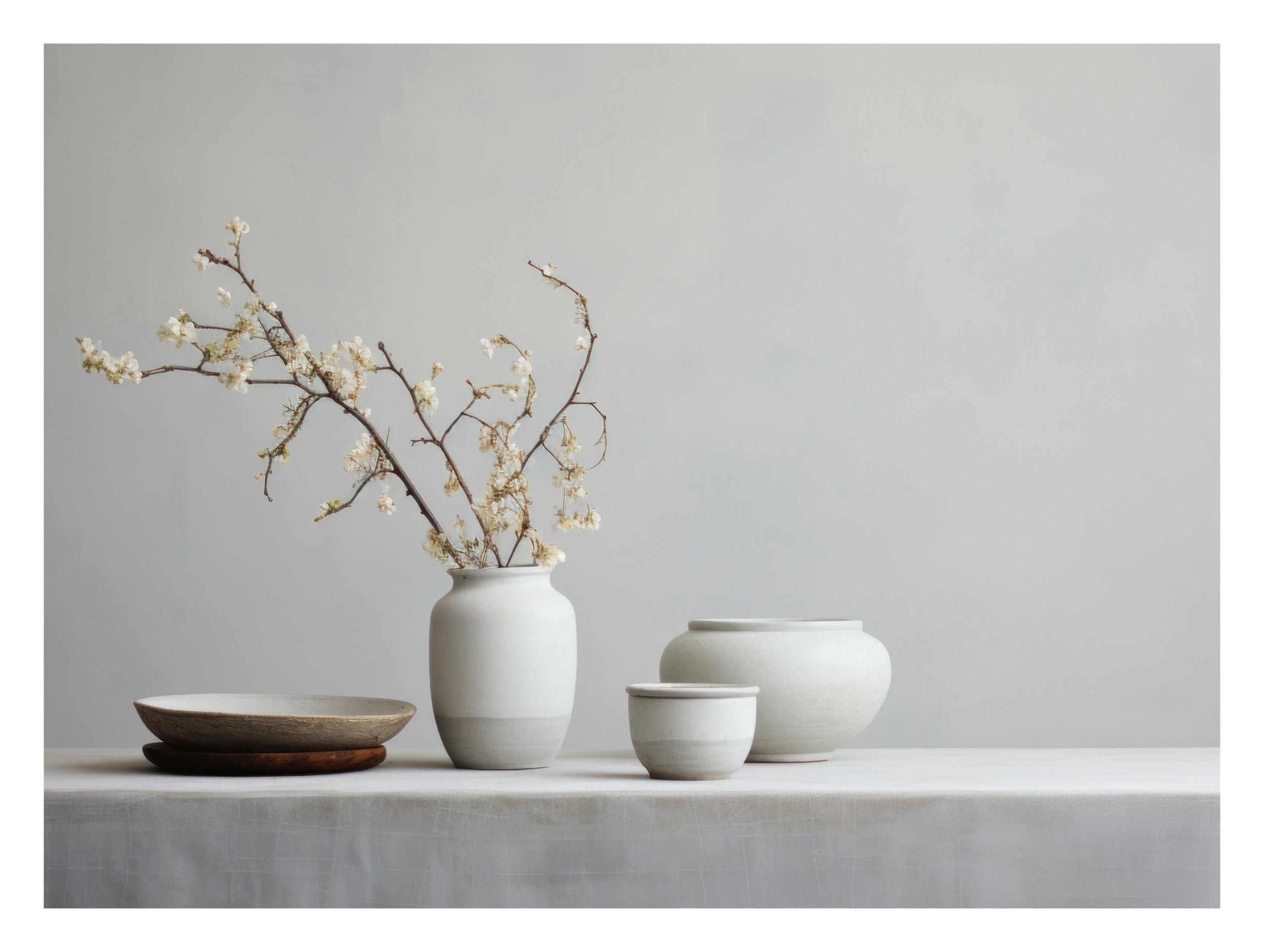 Handcrafted Ceramics Minimalist Poster