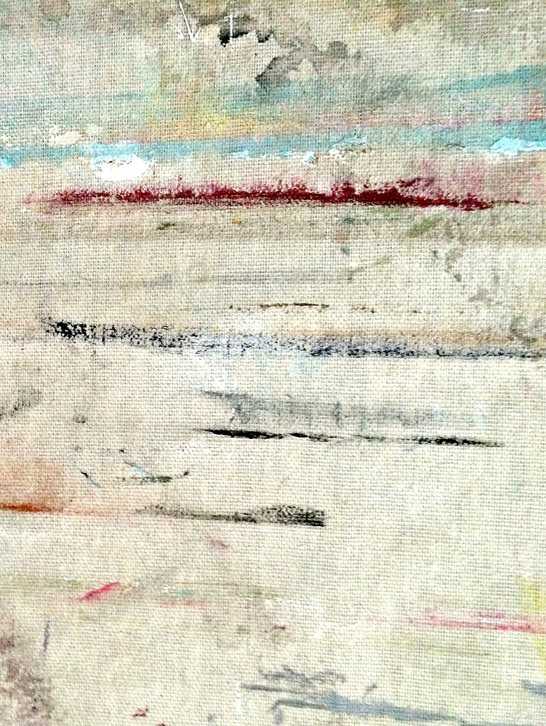 Abstract Textured Painting Art Print No 2