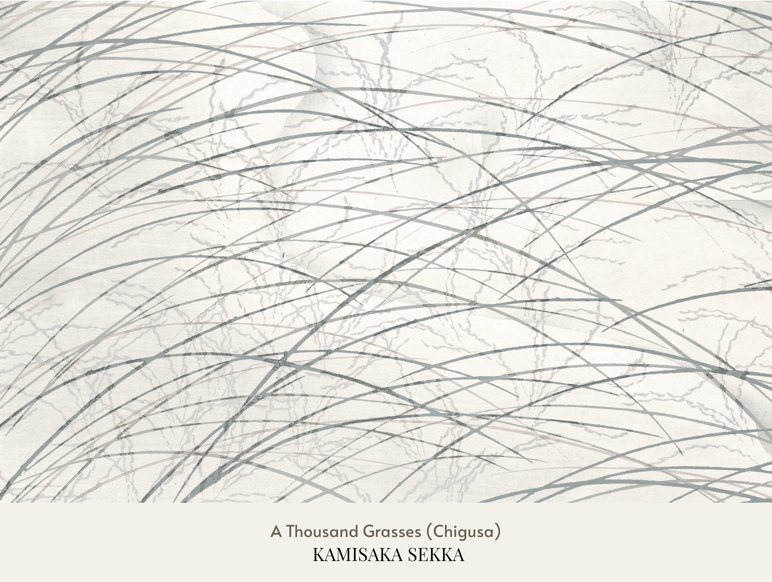 A Thousand Grass (Chigusa) Kamisaka Sekka kunsttrykk nr. 3
