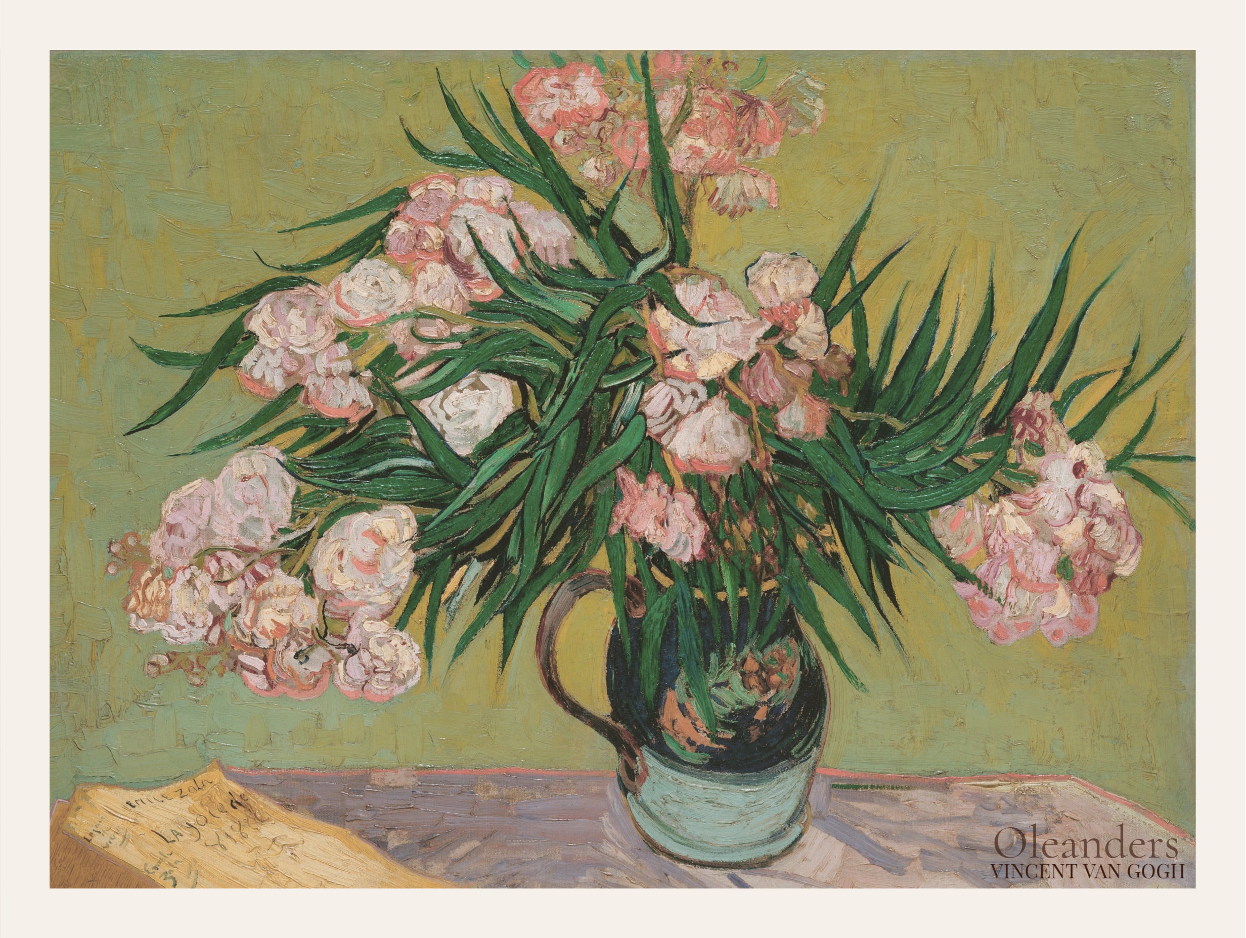 Oleanders Van Gogh Art Print No 2