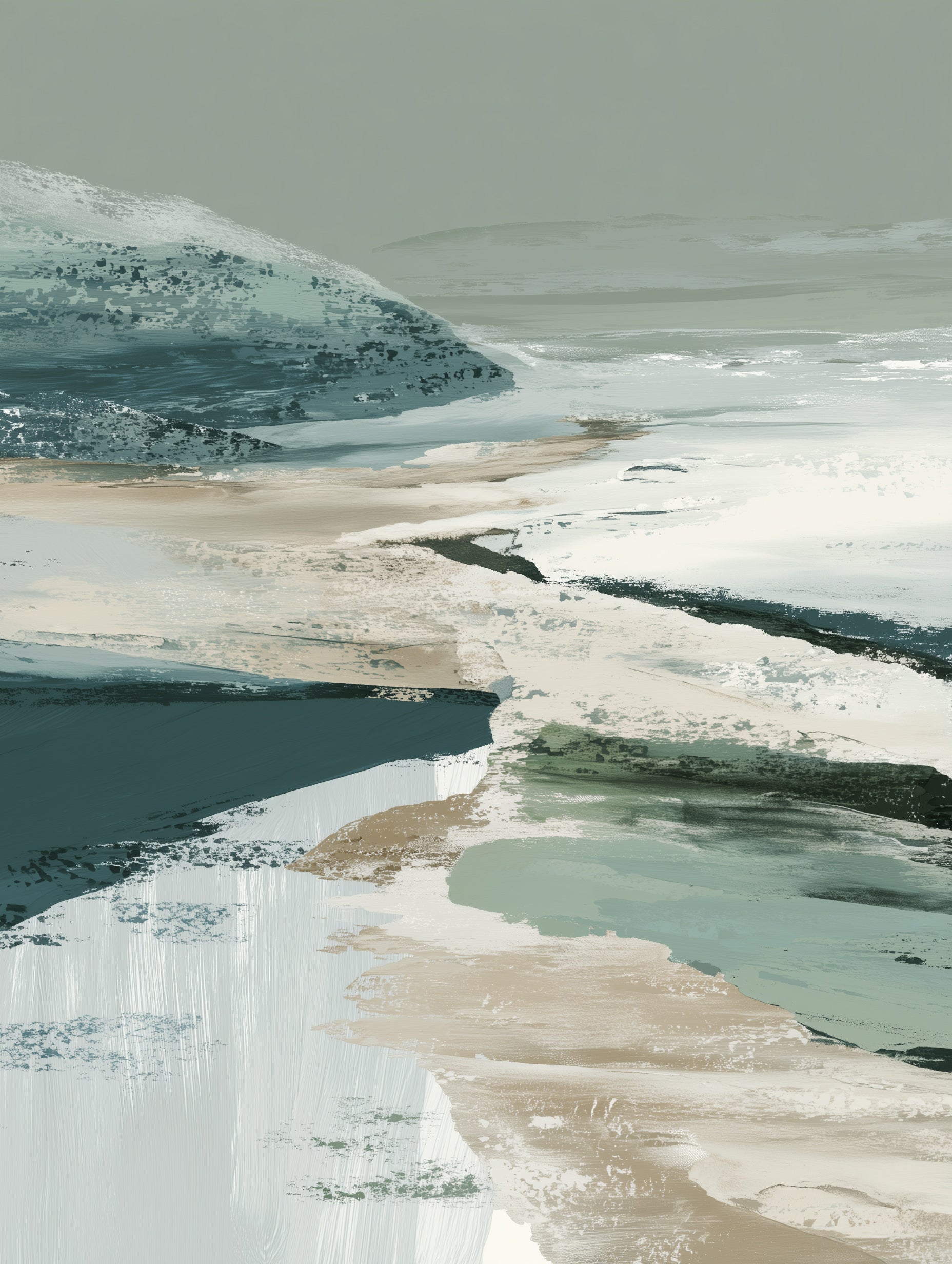 Coastal View Painting