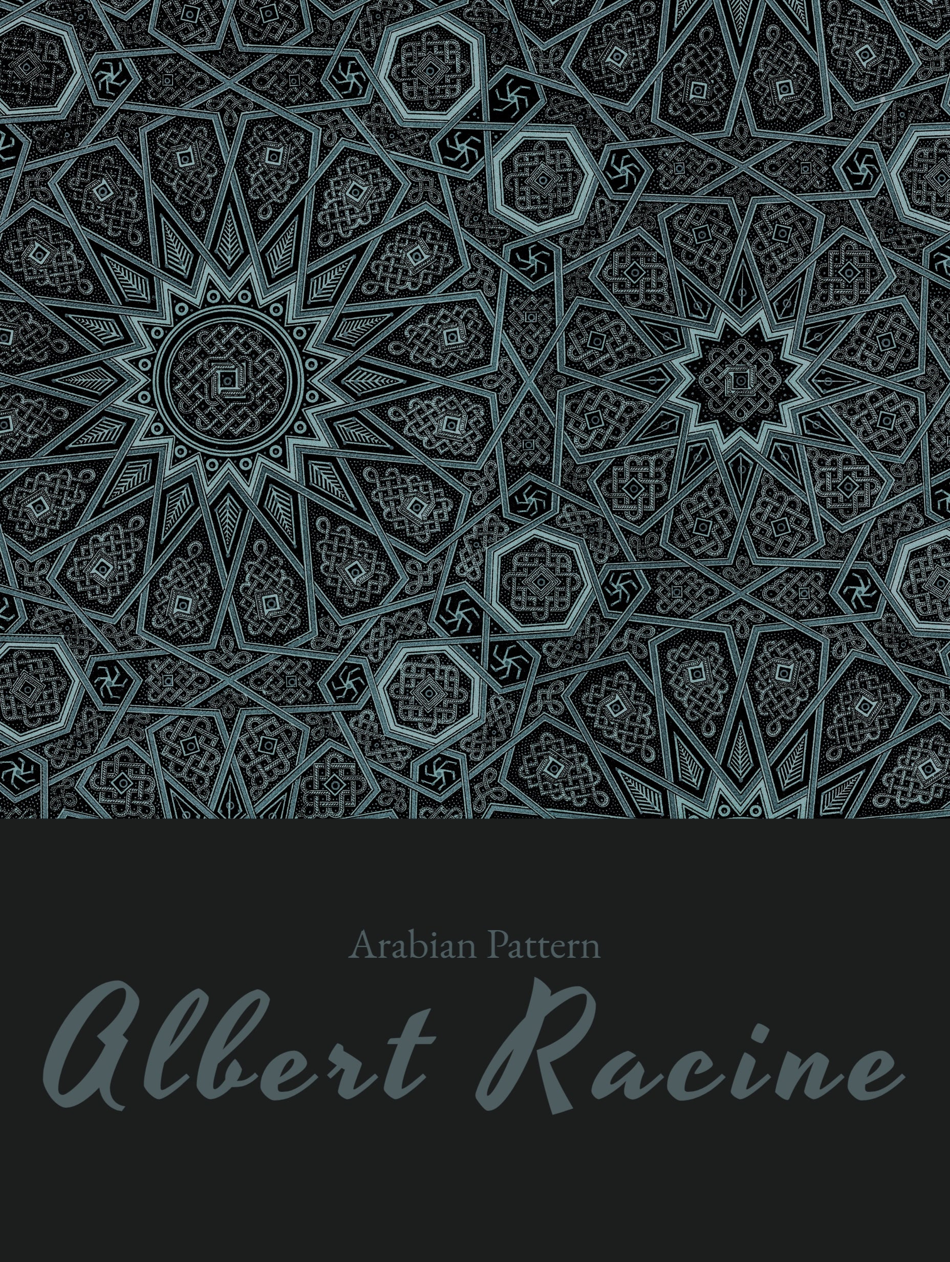 Arabisk mønster Albert Racine kunsttrykk