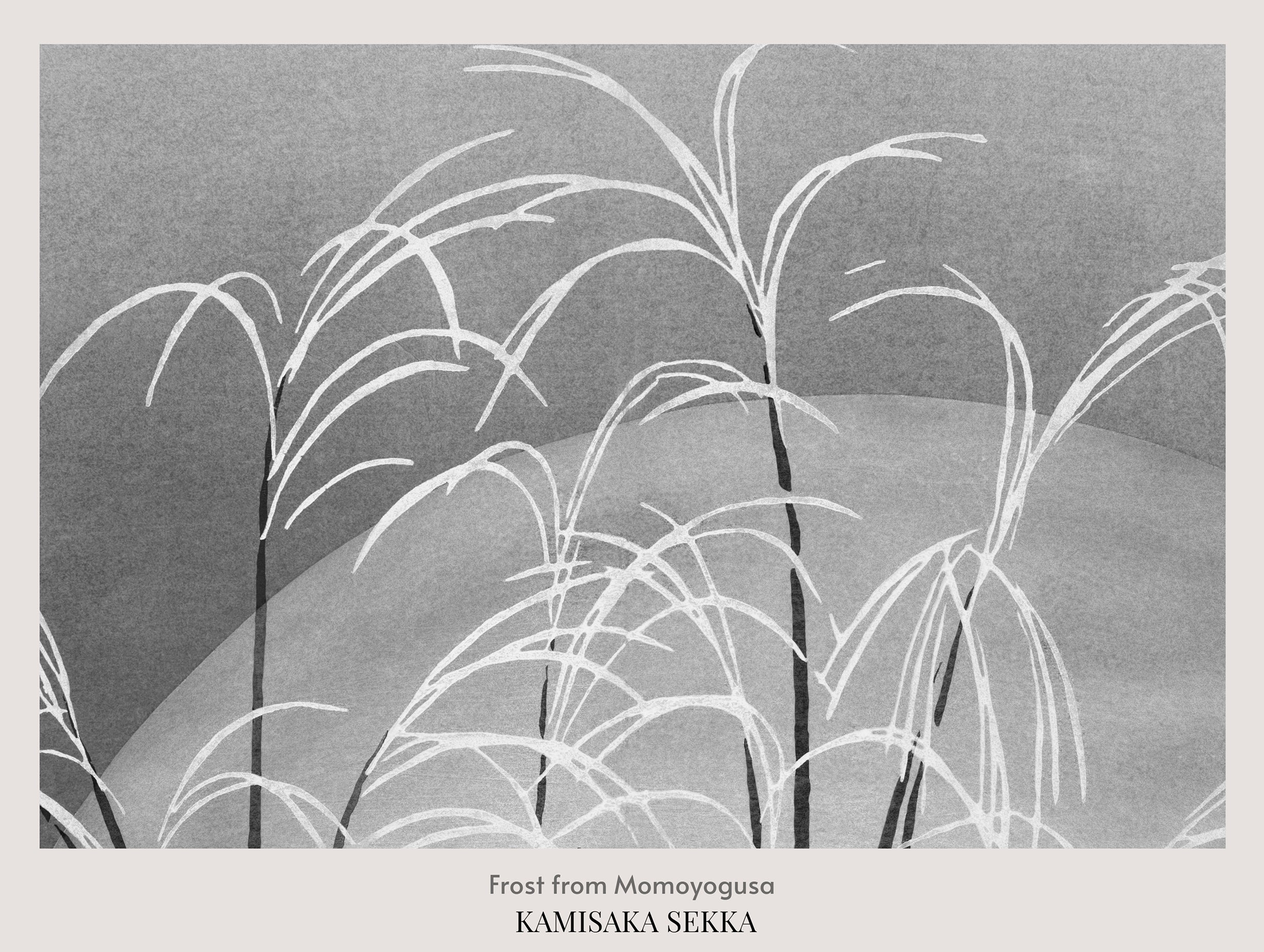 Frost fra Momoyogusa Kamisaka Sekka kunsttrykk nr. 2