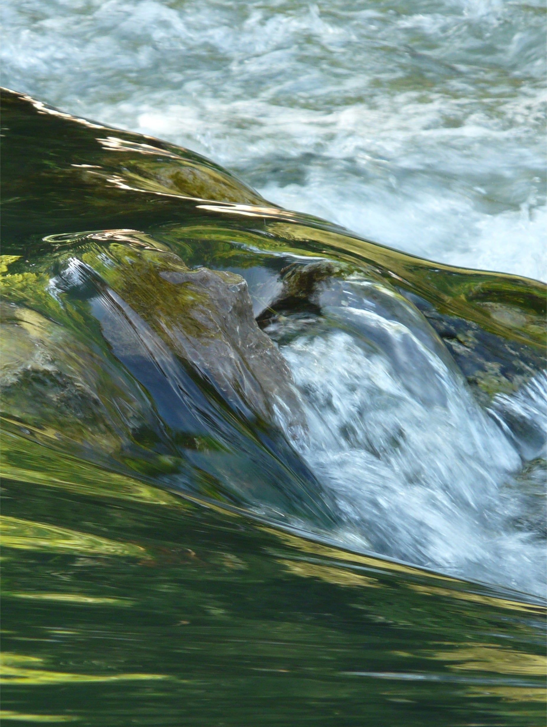 Water Cascade Waterfall Wall Art