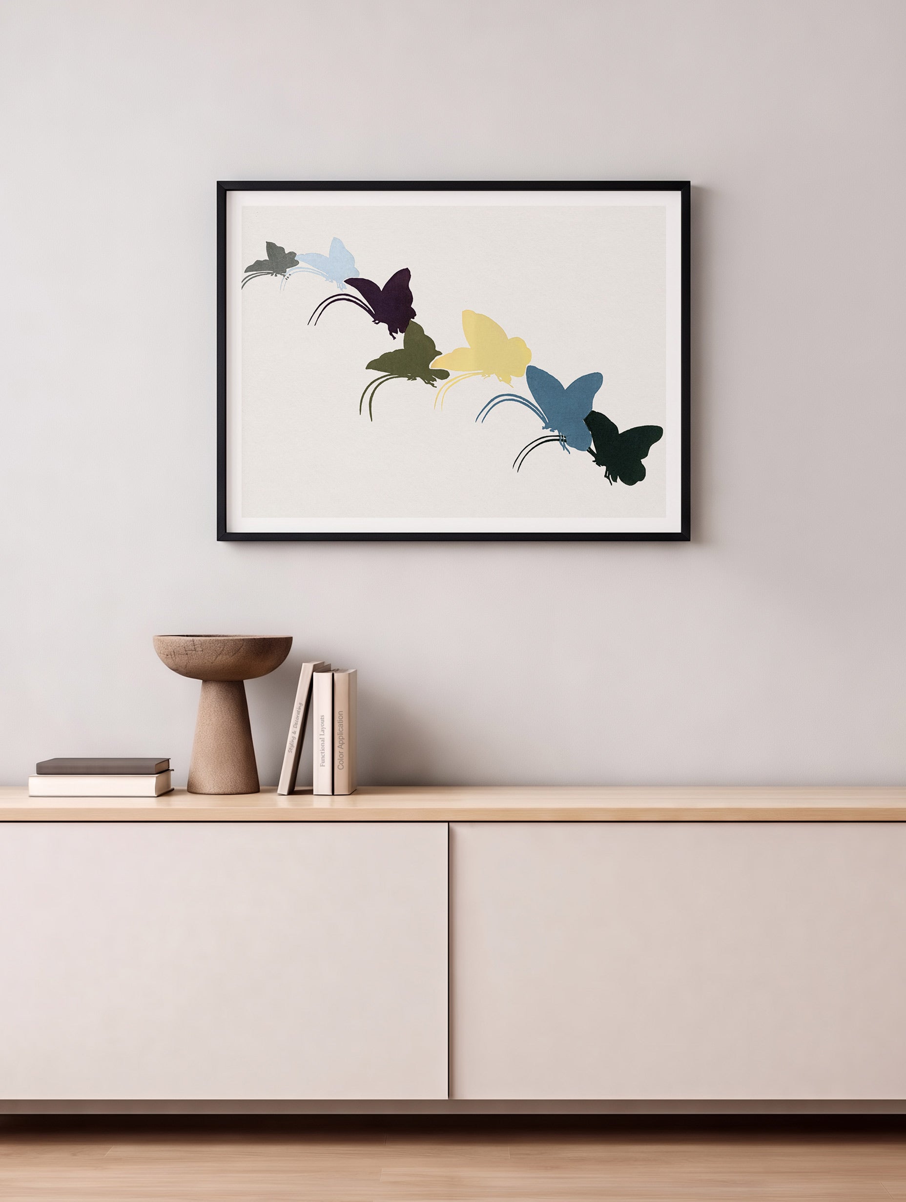 One Thousand Butterflies - Kamisaka Sekka Mockup