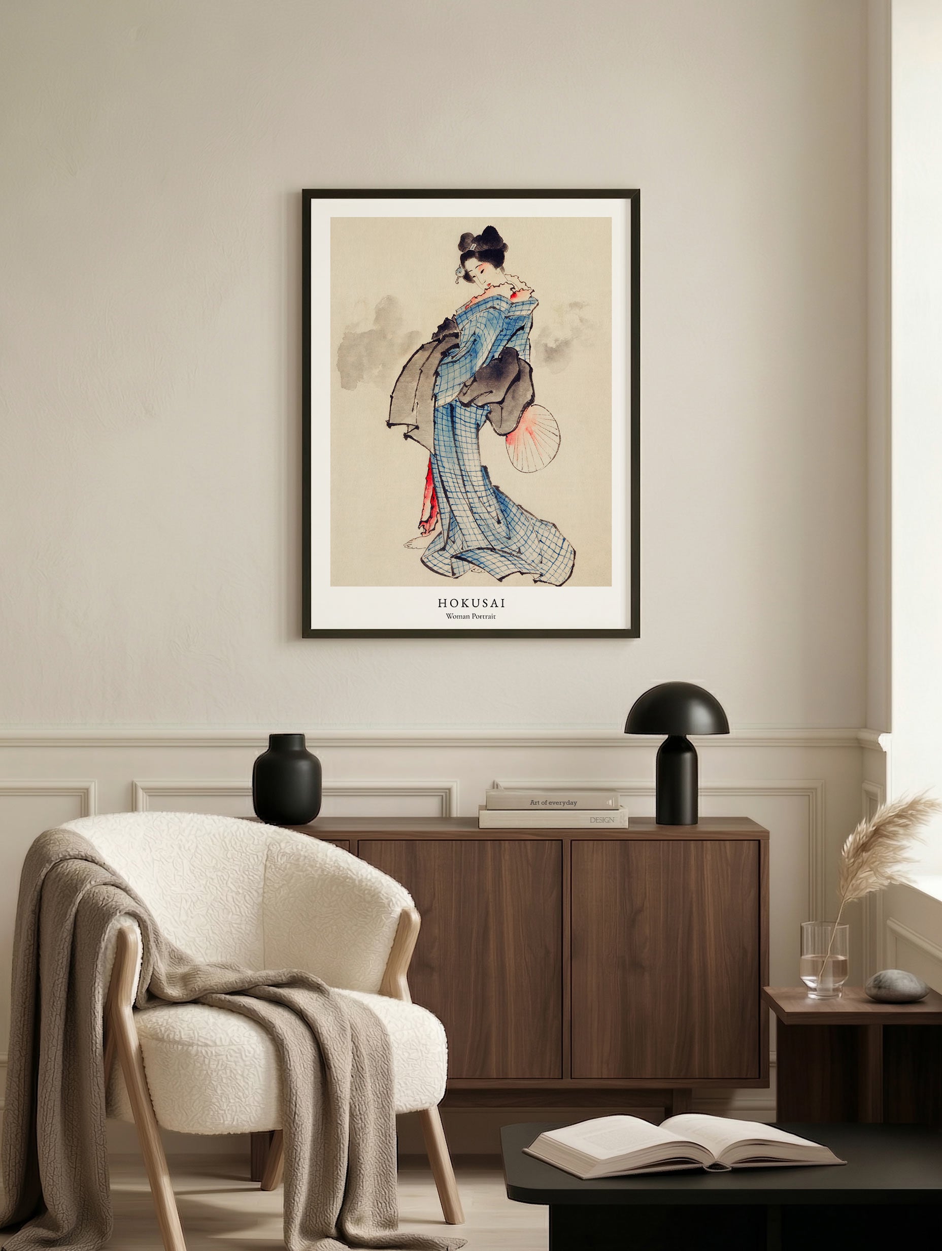 Santorini-plakat Arkitekturplakat