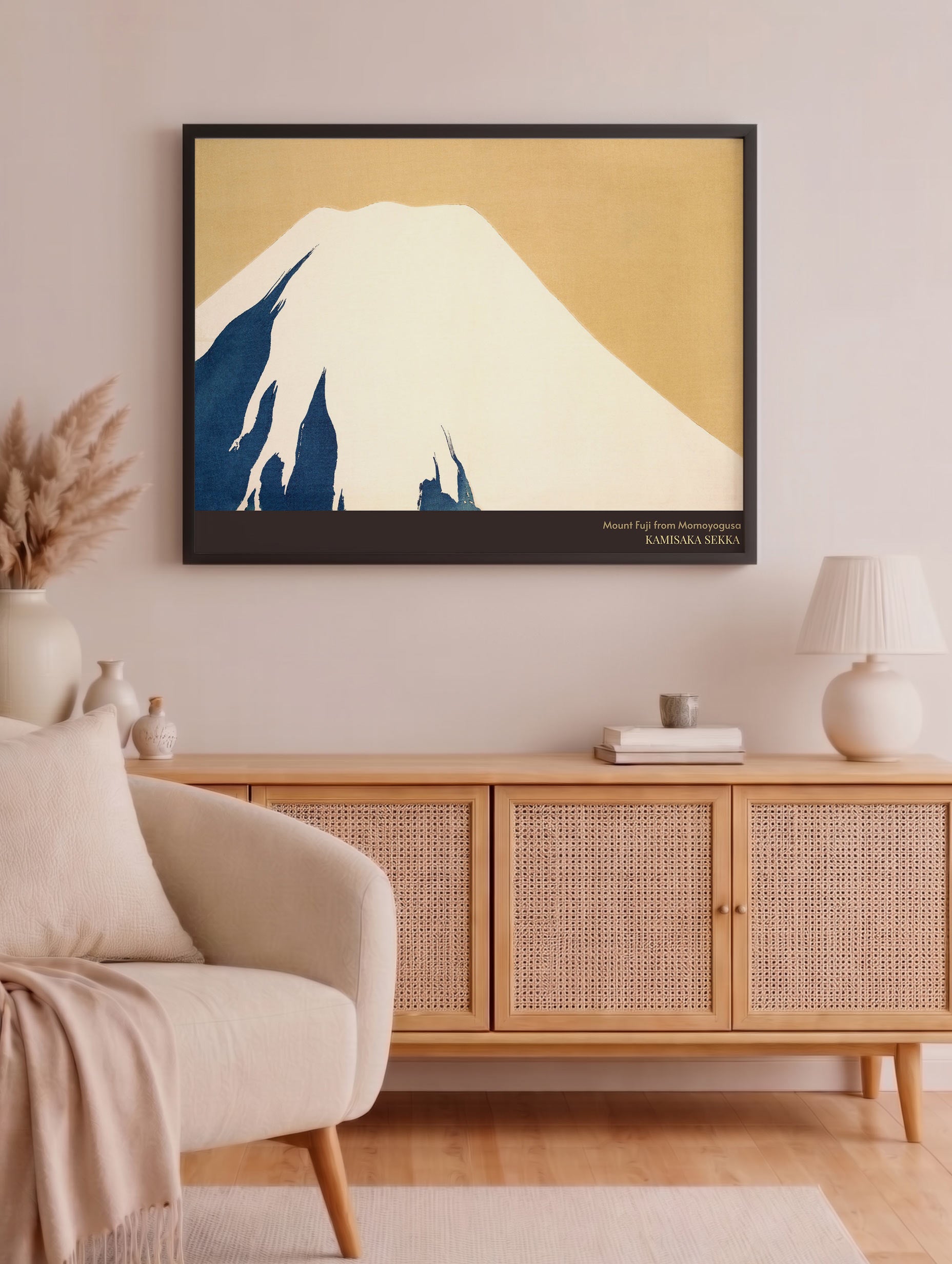 Fuji-fjellet fra Momoyogusa – Kamisaka Sekka