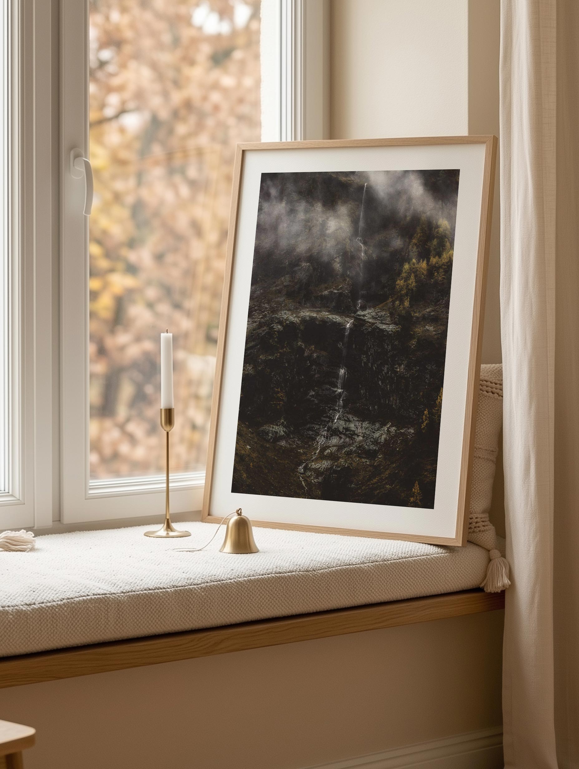 Misty Mountain Poster