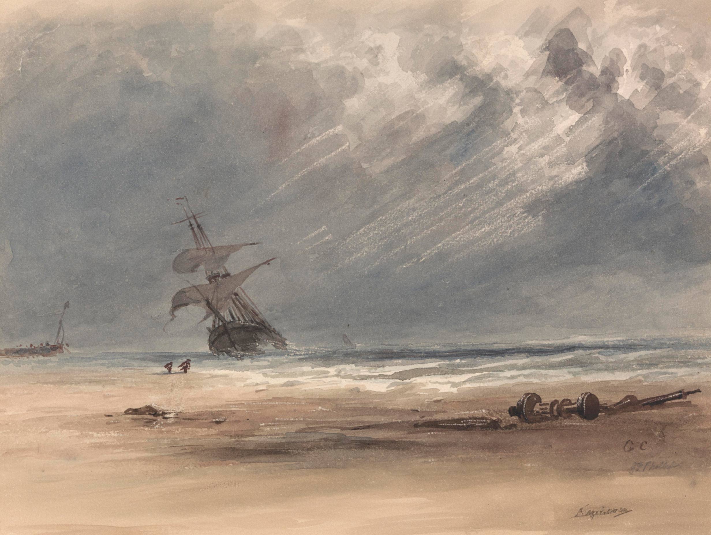 Storm Over a Coast Giles - Firman Phillips