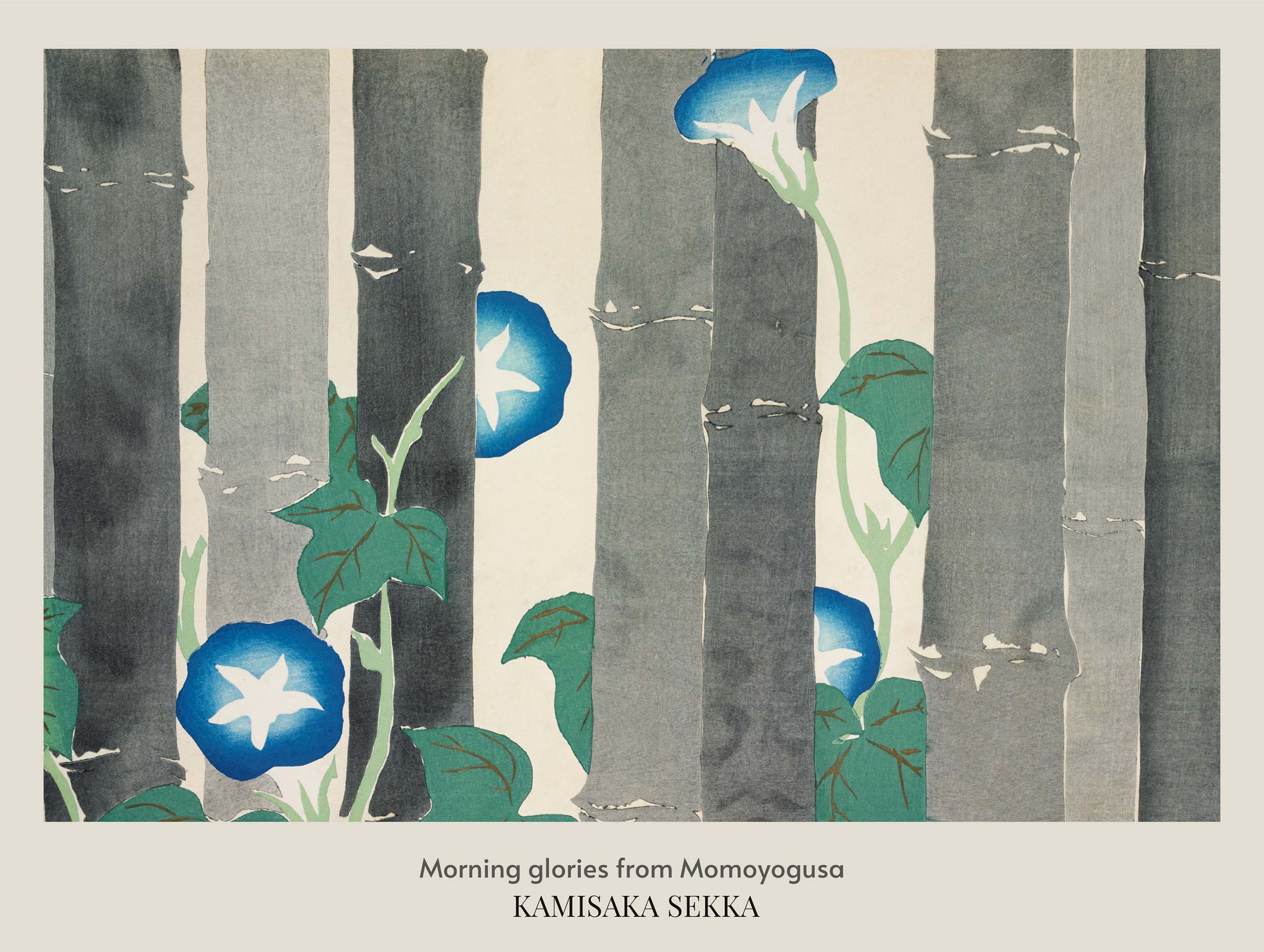 Morning Glories - Kamisaka Sekka Art Prints