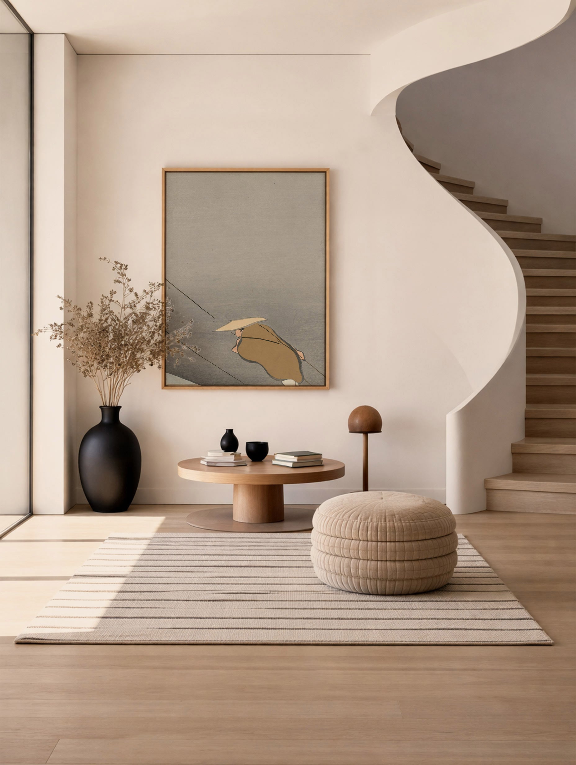 Tugging Boats - Kamisaka Sekka Art Prints