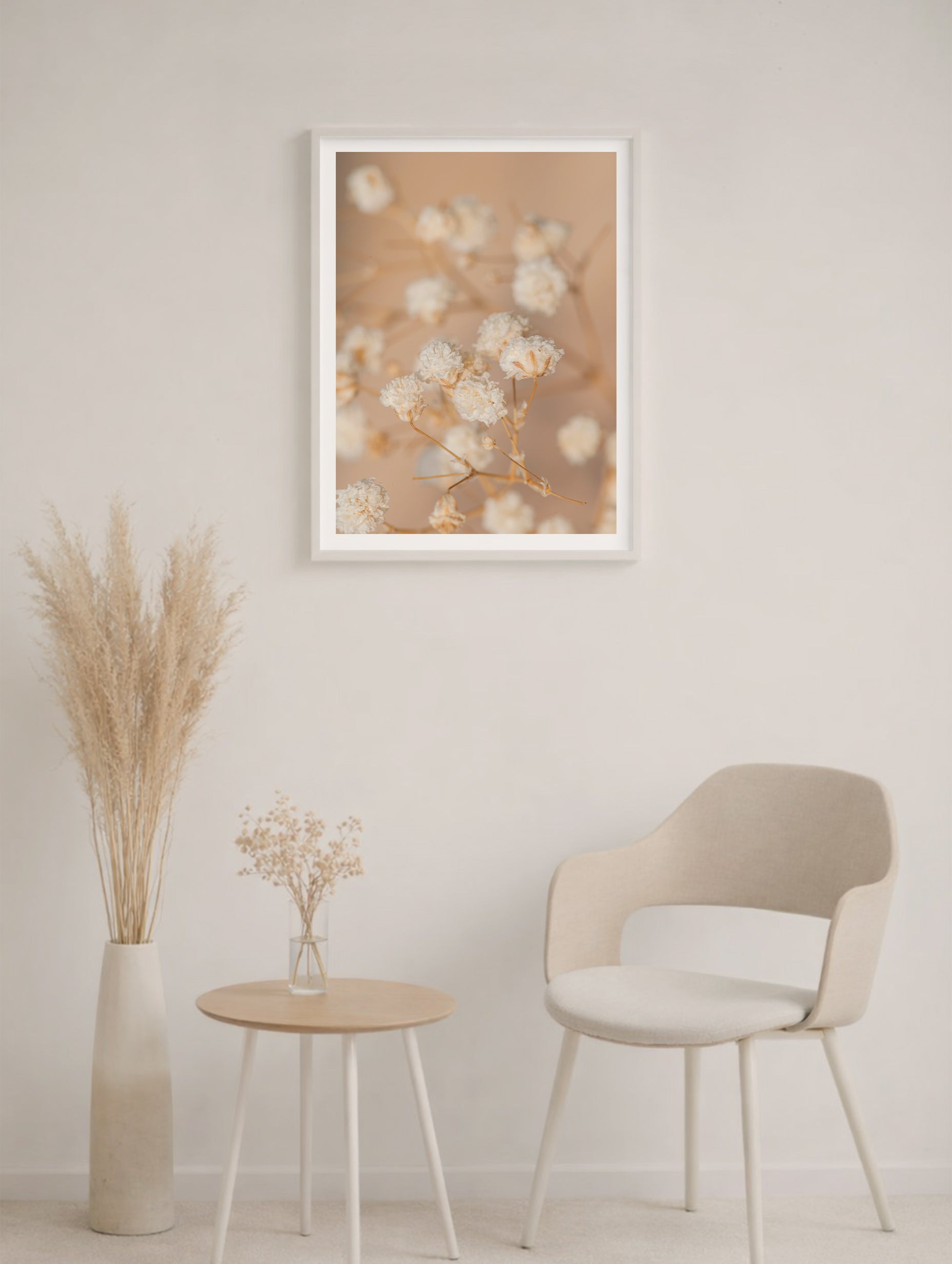 Baby’s Breath Flower Poster