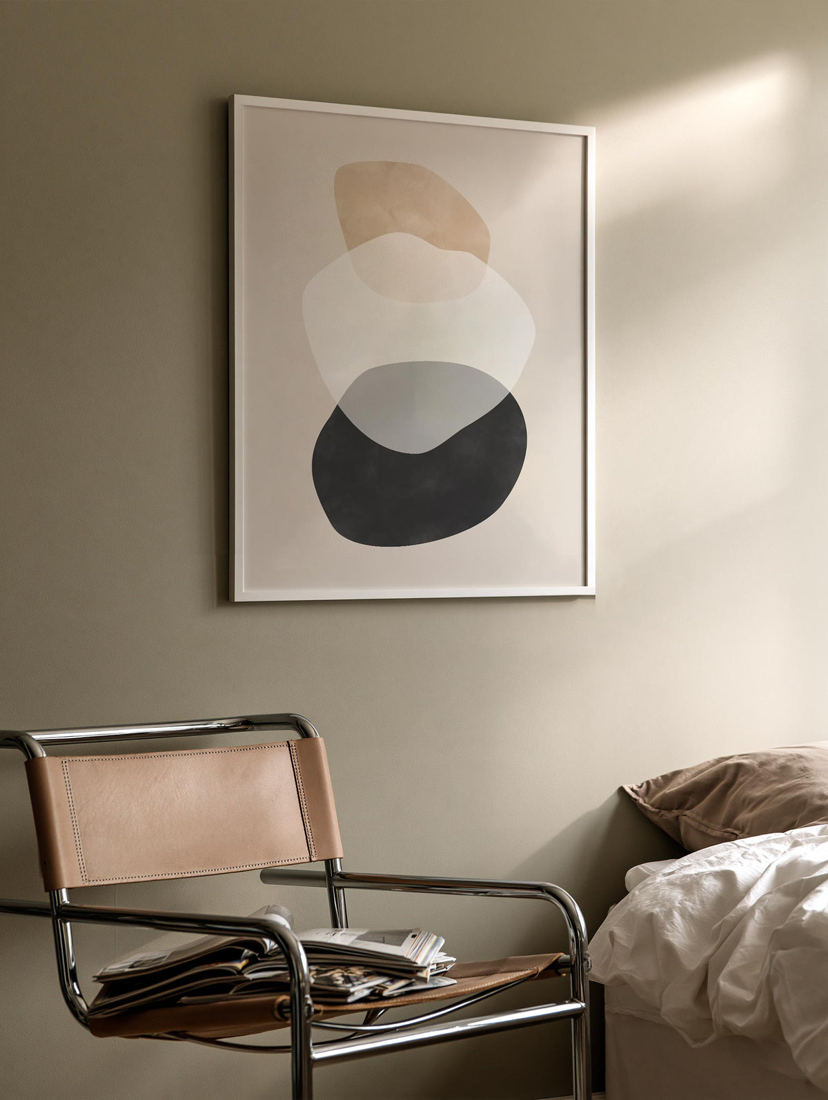 Santorini-plakat Arkitekturplakat