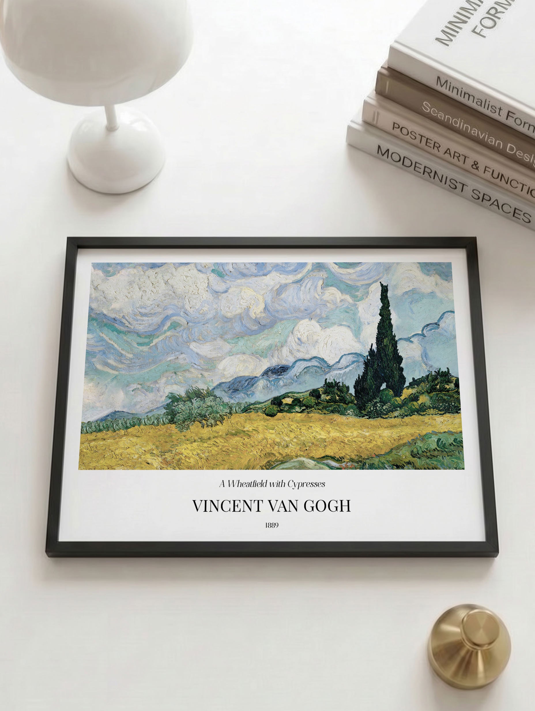 Wheat Field with Cypresses No. 2 - Van Gogh