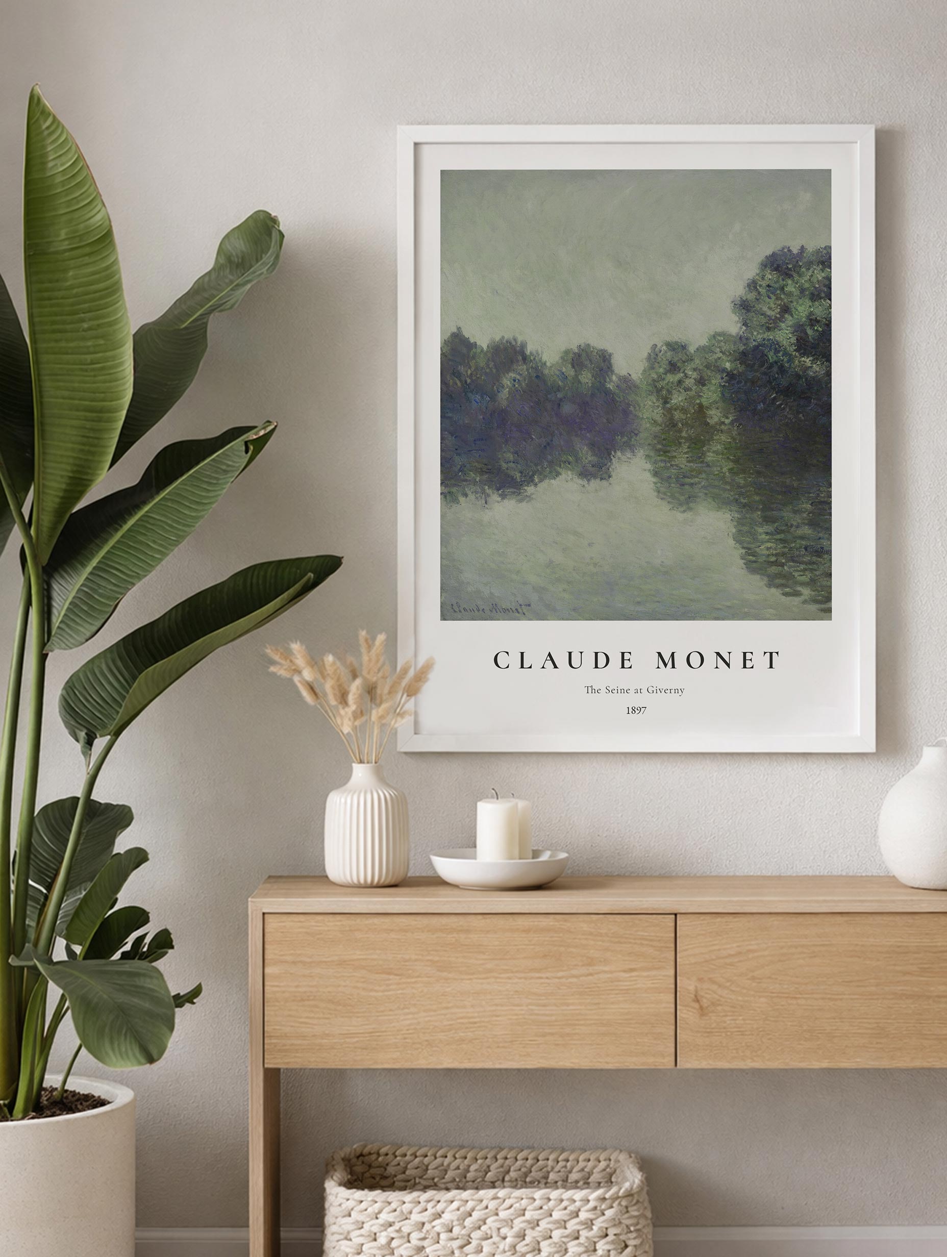 Plakat med portrett av løvinne i svart-hvitt
