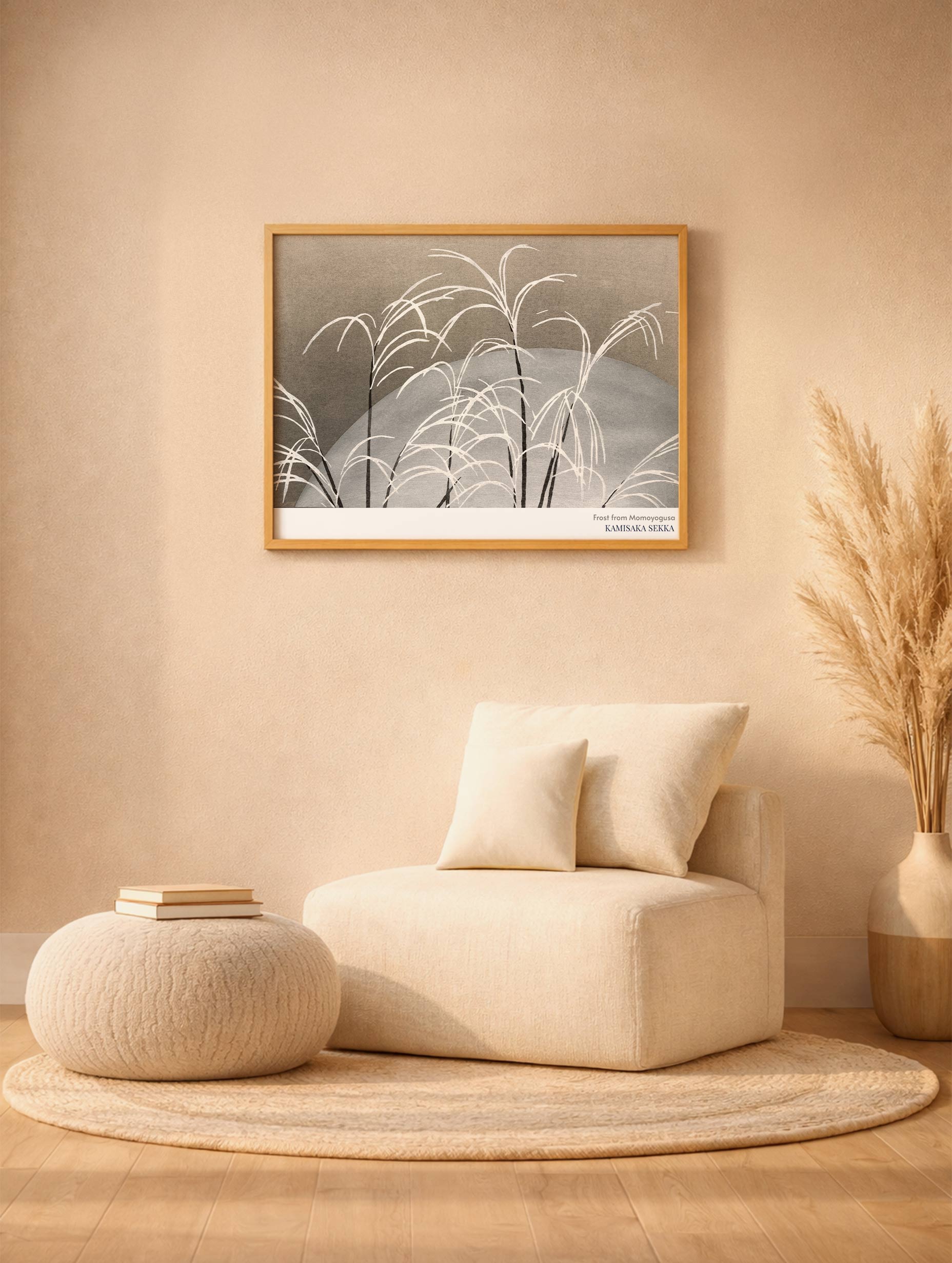 Frost from Momoyogusa Kamisaka Sekka Art Print Mockup