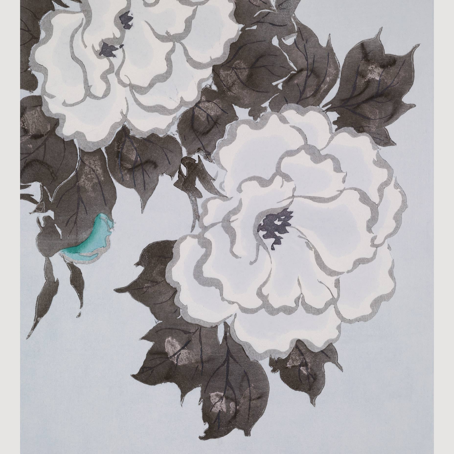 Flowers from Momoyogusa Kamisaka Sekka Art Print No 2