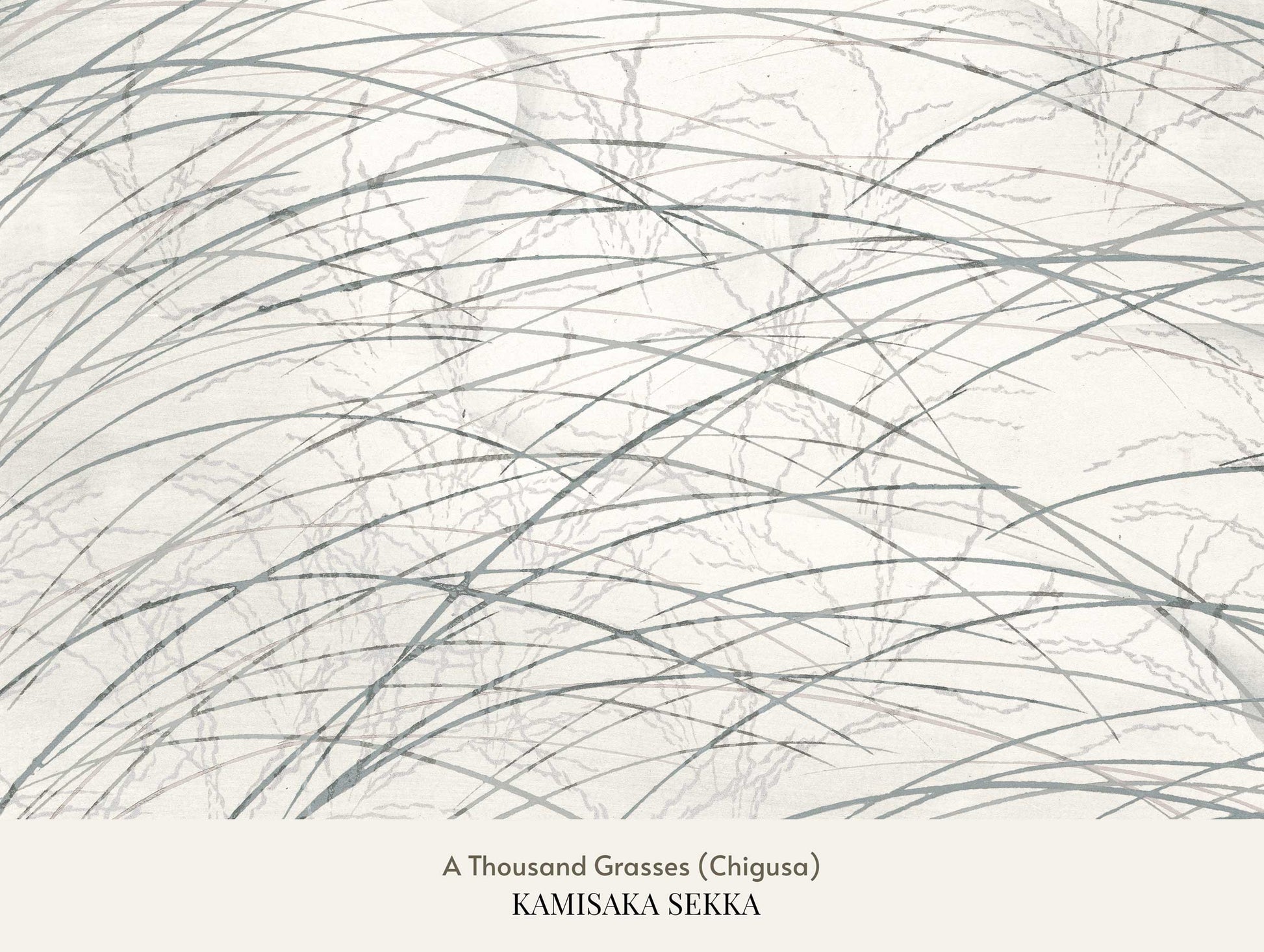 A Thousand Grasses (Chigusa) Kamisaka Sekka Art Print No 3