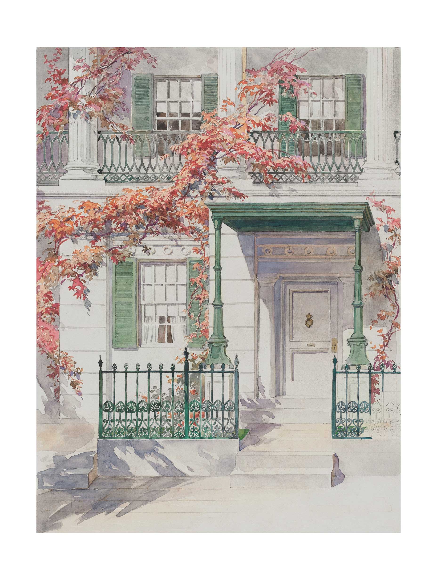 Ornamental Iron Gilbert Sackerman Art Print