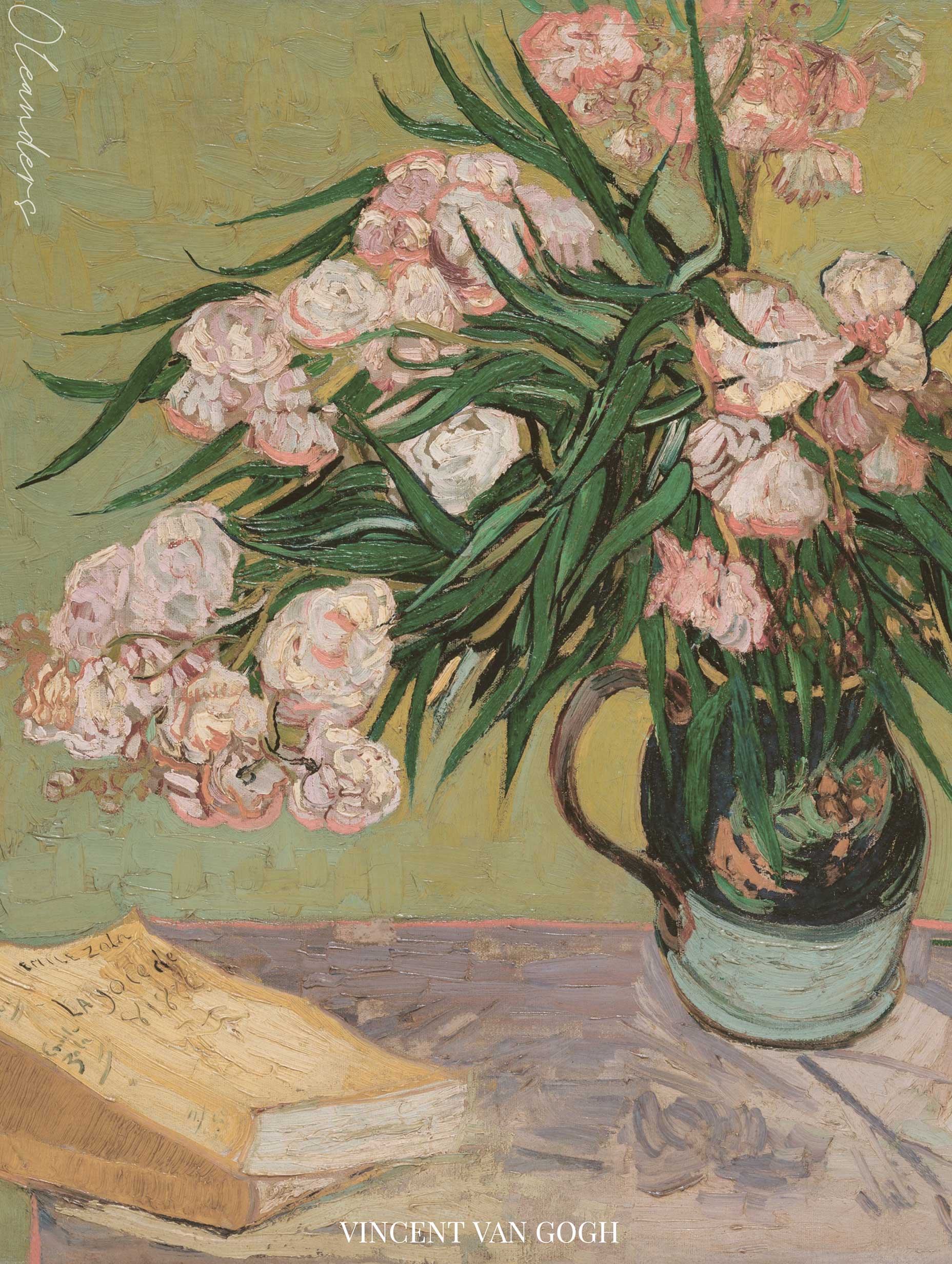Oleanders Van Gogh Art Print