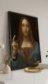 Saviour of the World - Leonardo Da Vinci Art Print Mockup