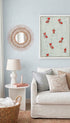 Seamless gold fish -Watanabe Seitei Art Prints Mockup