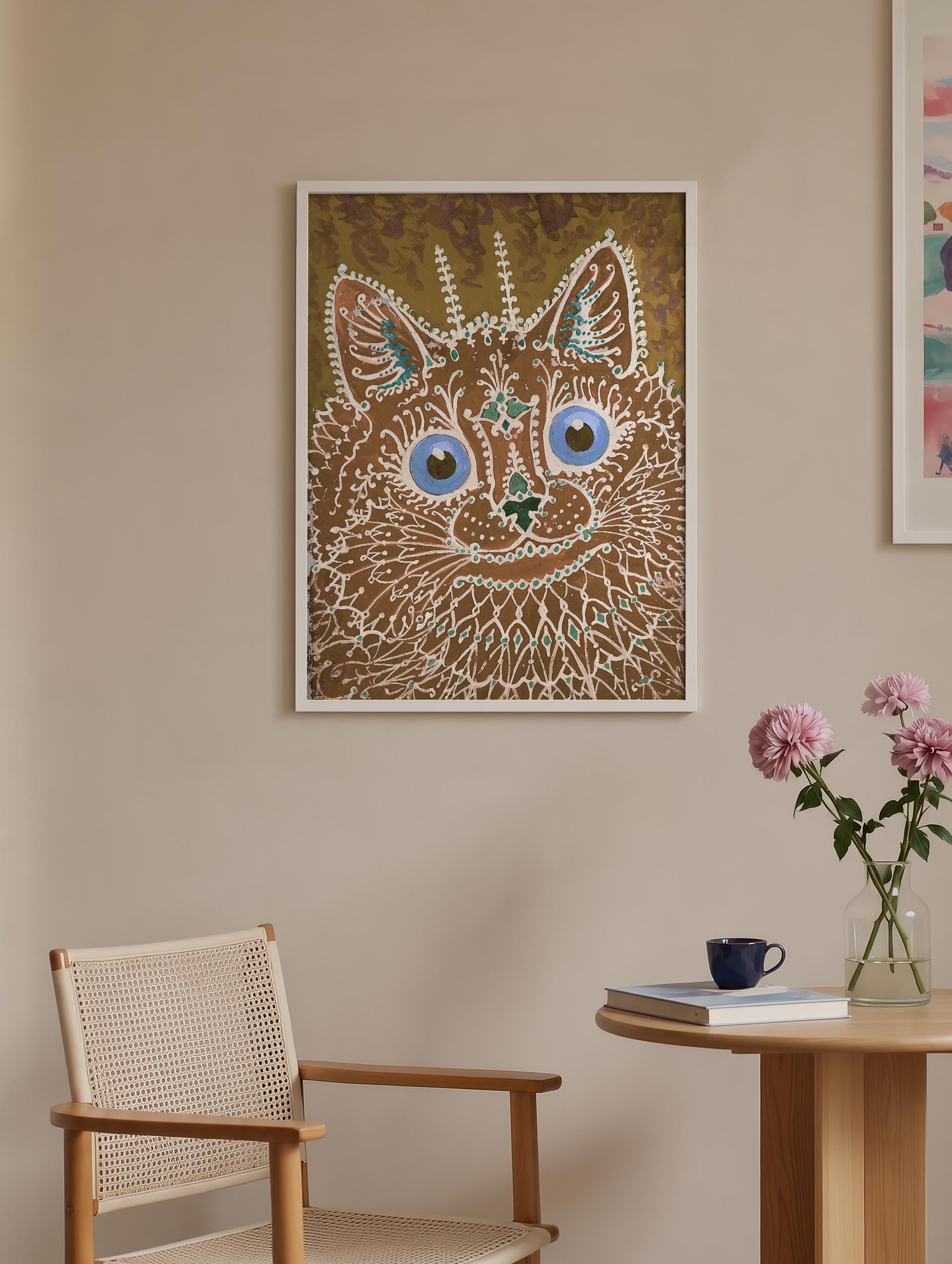 Santorini-plakat Arkitekturplakat