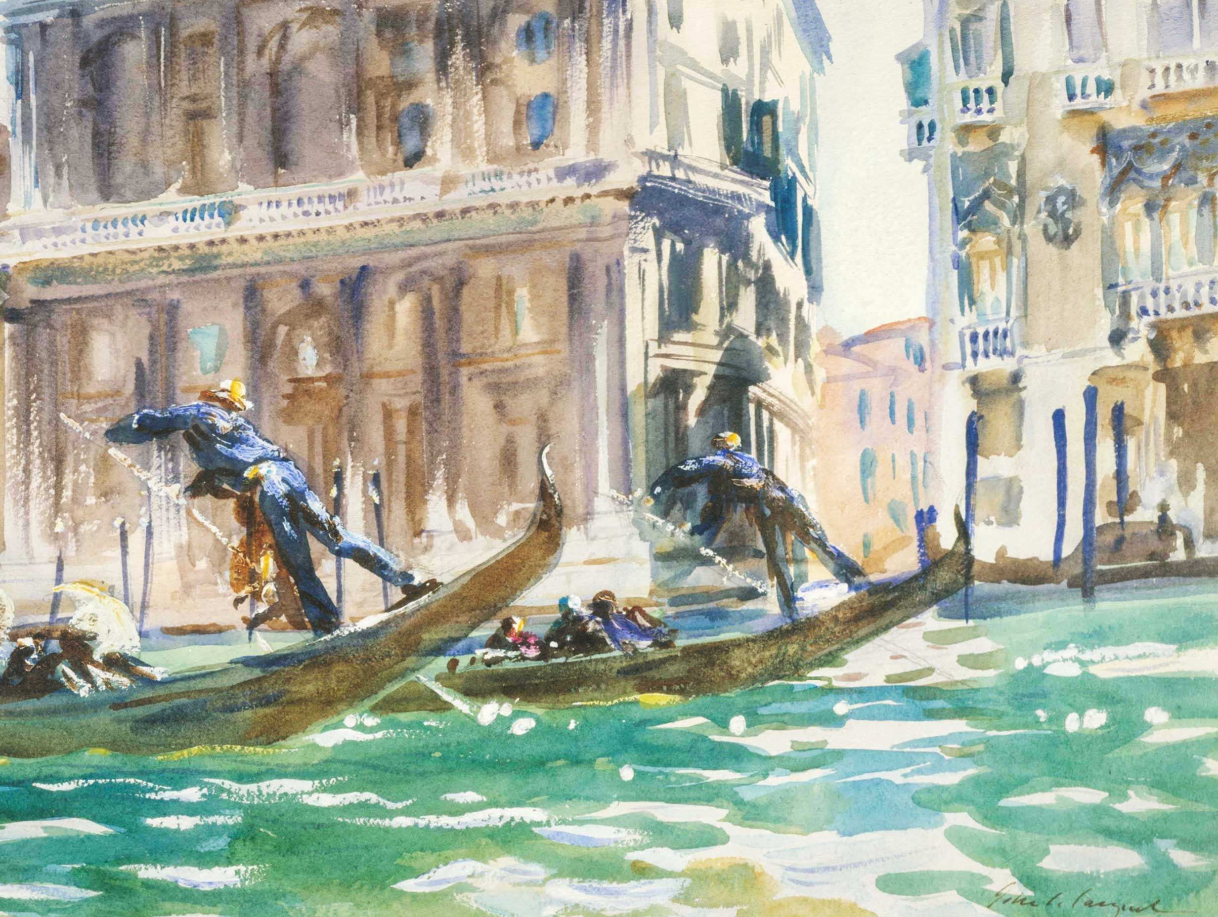 Utsikt över Venedig - John Singer Sargent