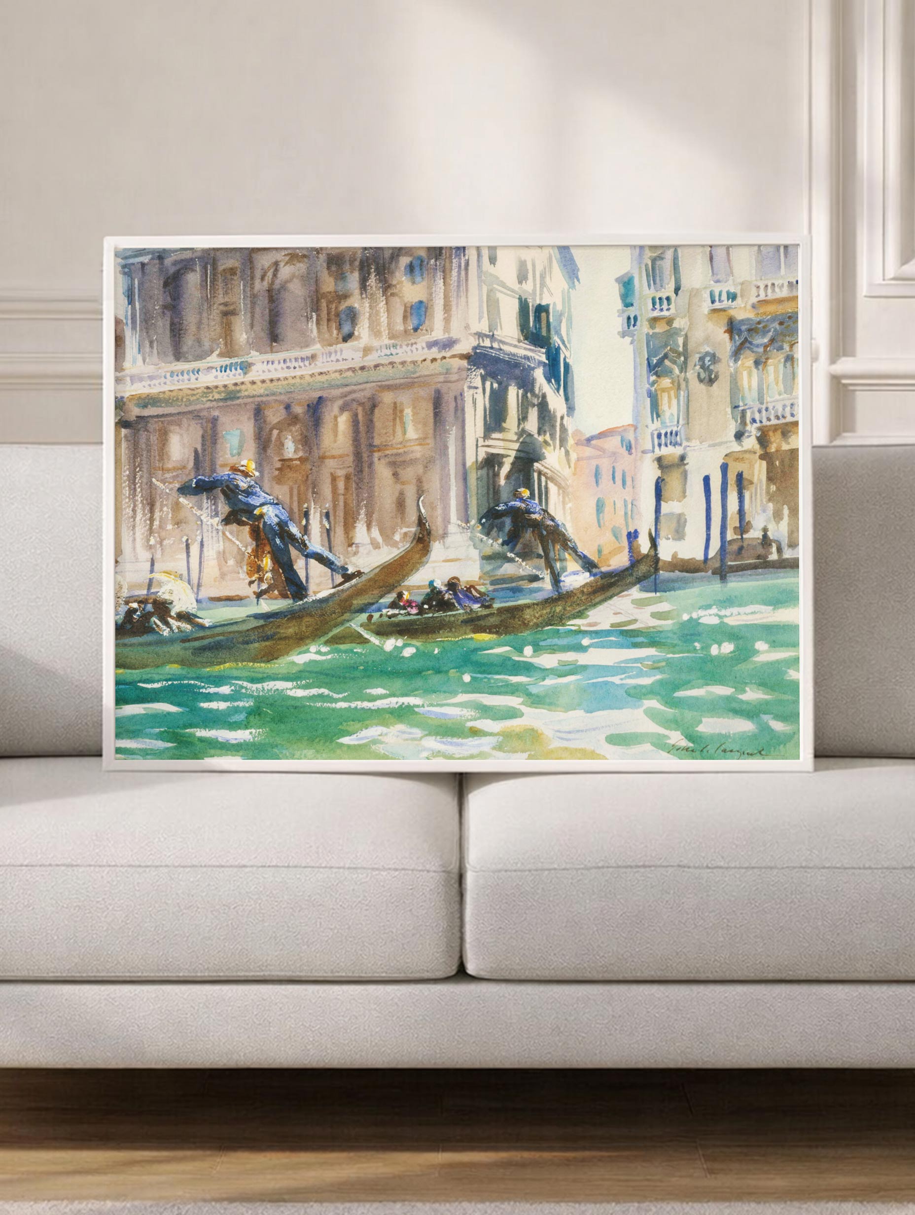 Utsikt över Venedig - John Singer Sargent